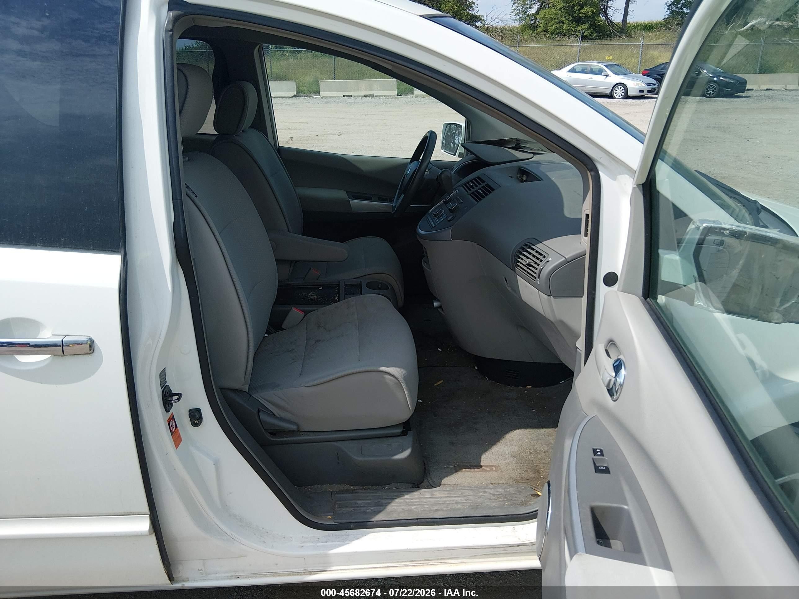 2007 Nissan Quest 3.5 Sl White vin: 5N1BV28U67N132959