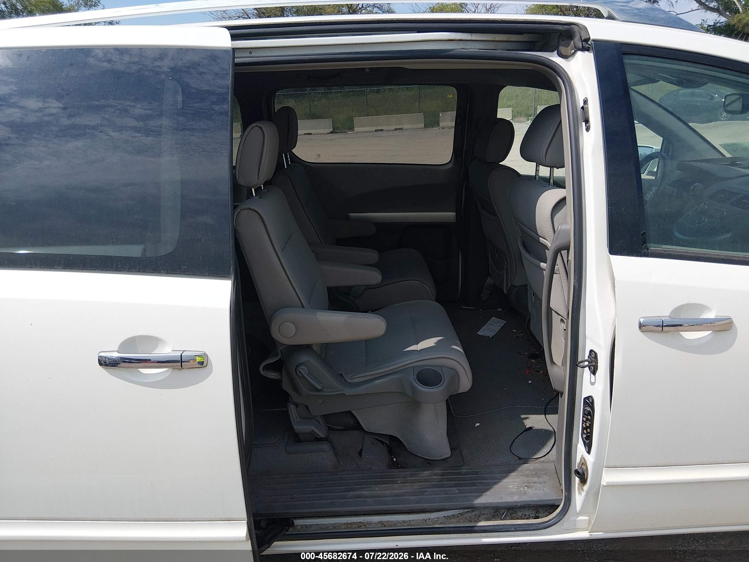 2007 Nissan Quest 3.5 Sl White vin: 5N1BV28U67N132959