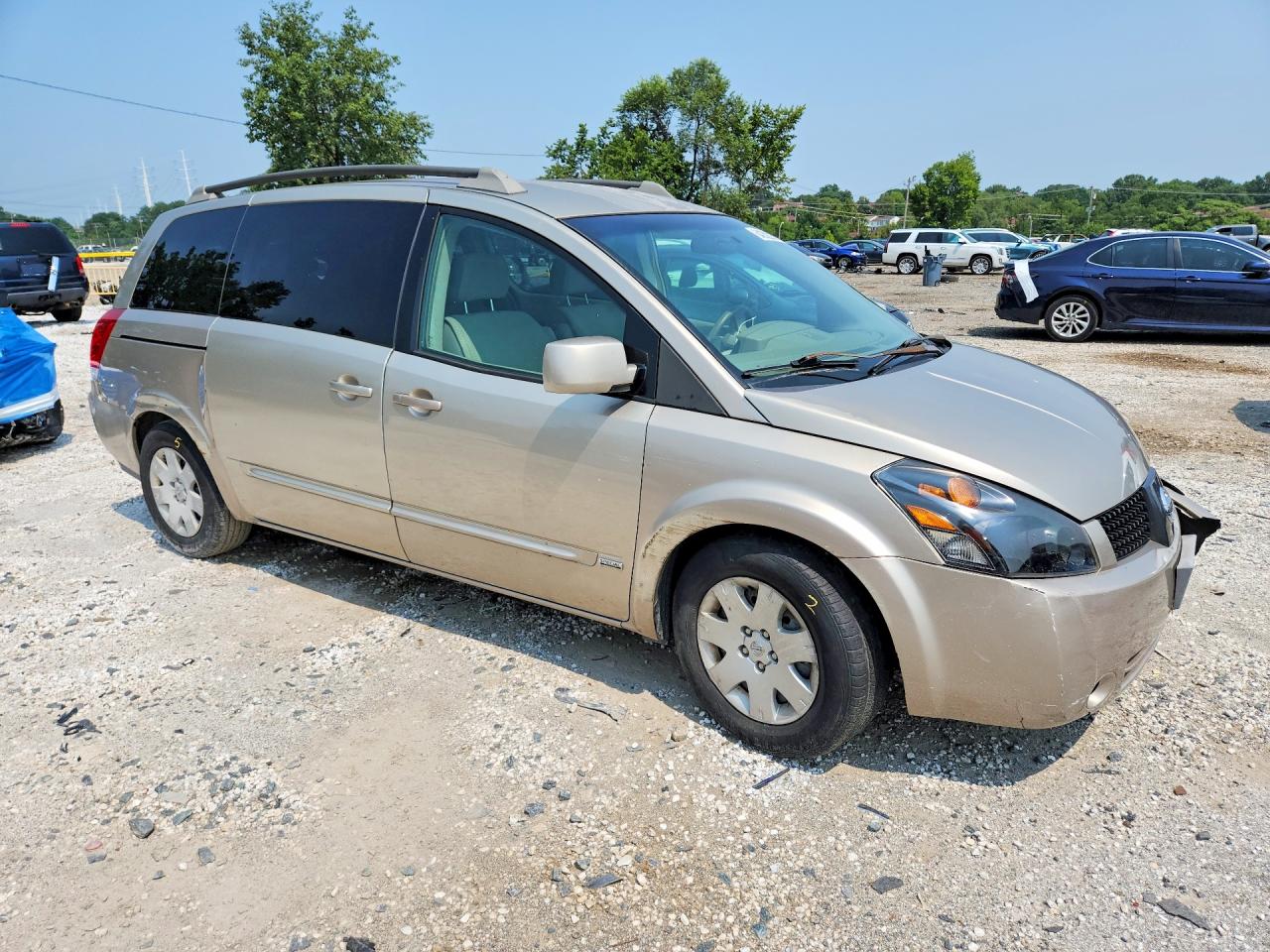 2005 Nissan Quest 3.5 Beige vin: 5N1BV28U75N104133