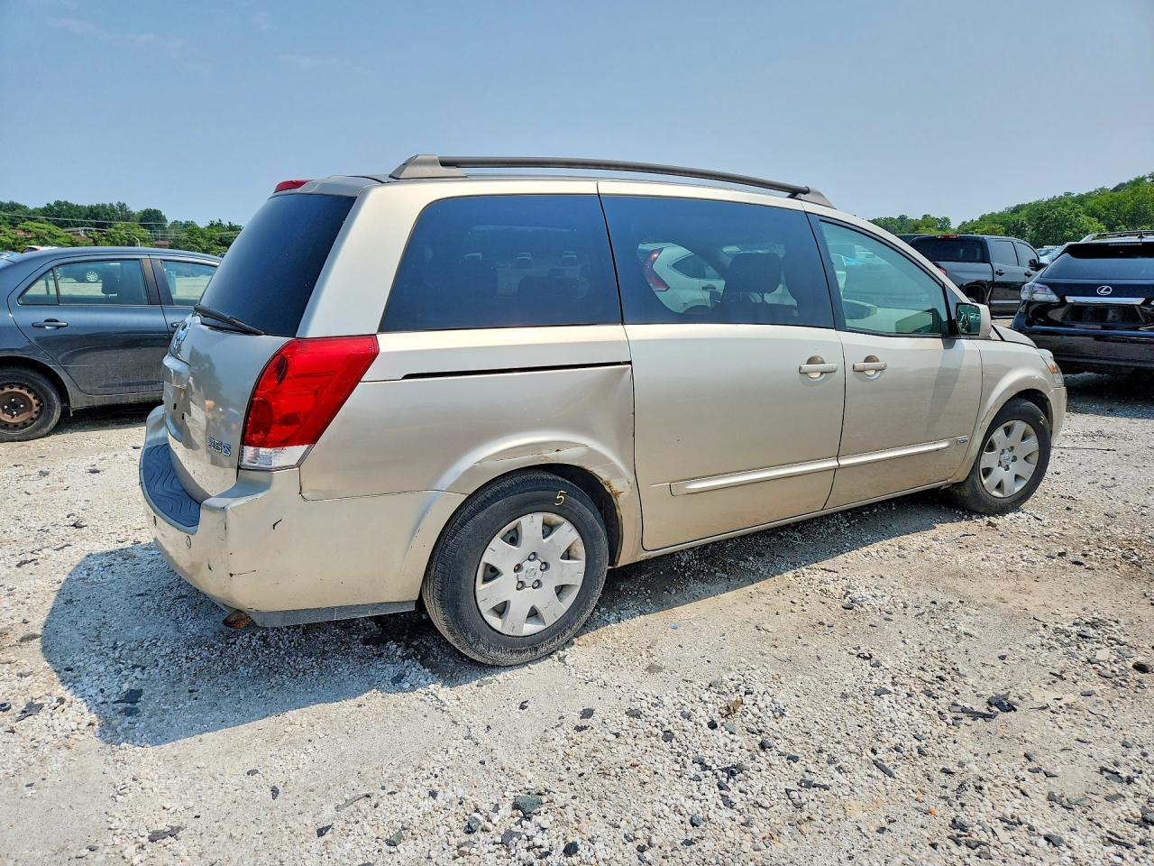 2005 Nissan Quest 3.5 Beige vin: 5N1BV28U75N104133