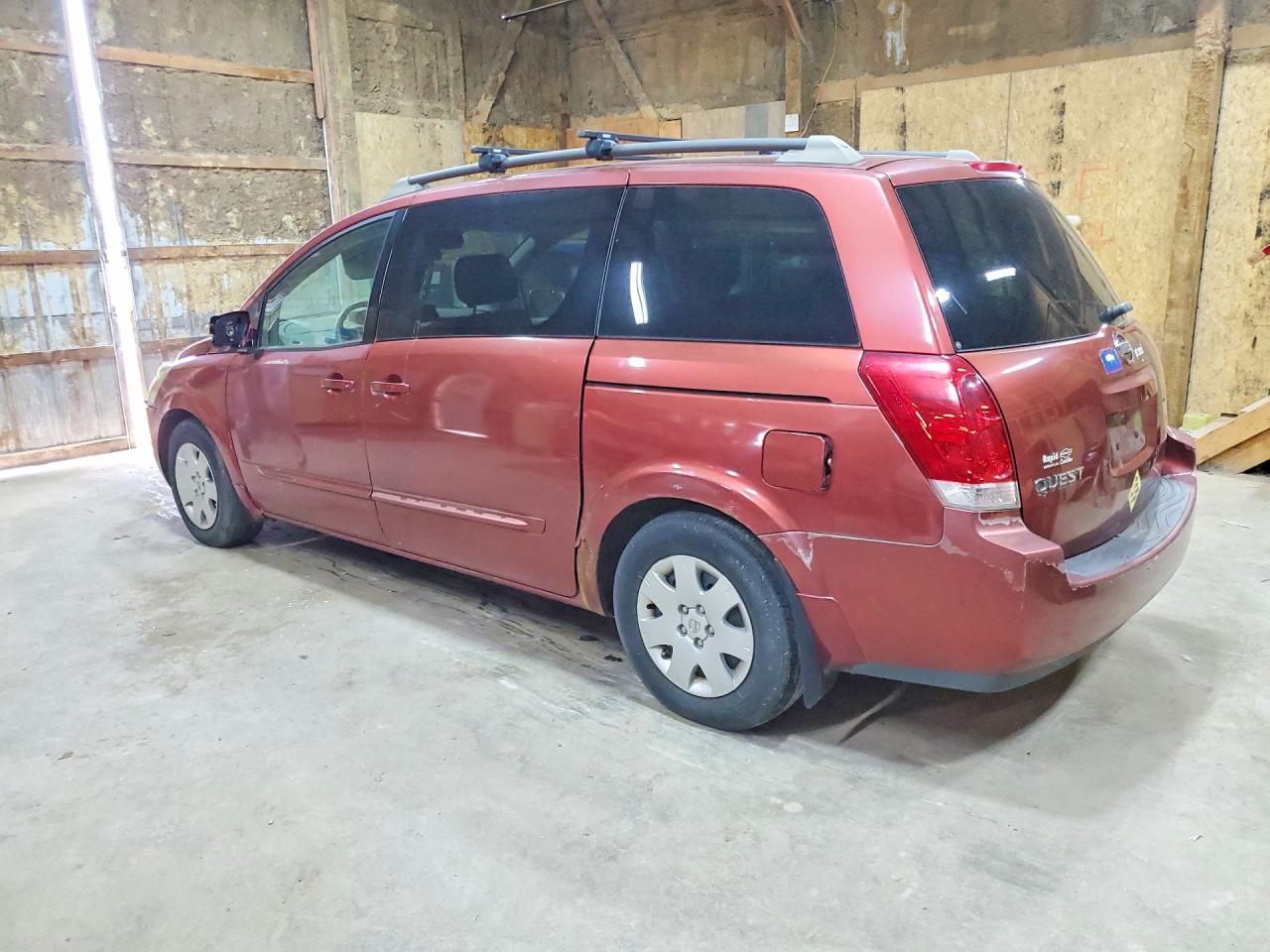 2005 Nissan Quest 3.5 Orange vin: 5N1BV28U75N127198