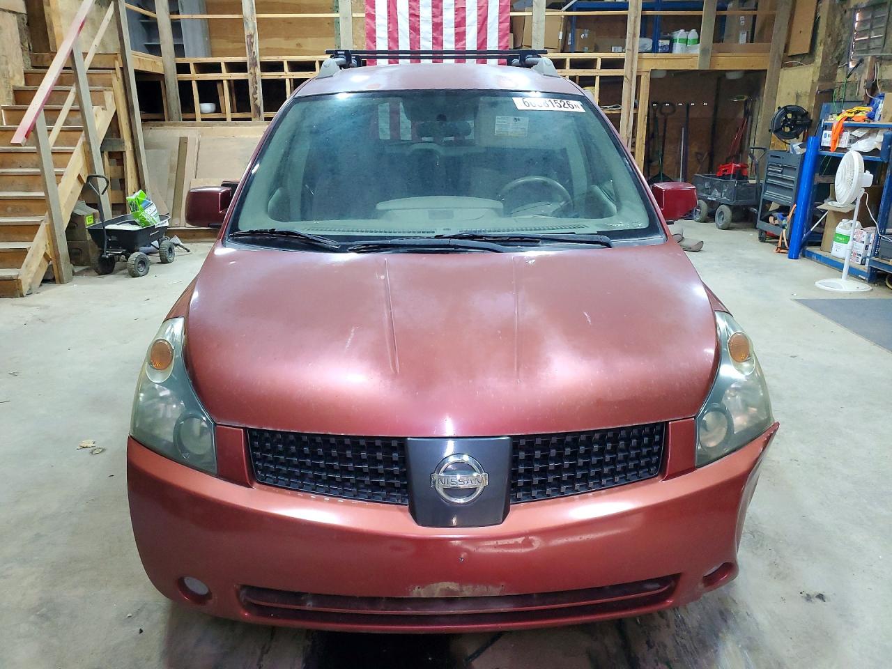 2005 Nissan Quest 3.5 Orange vin: 5N1BV28U75N127198