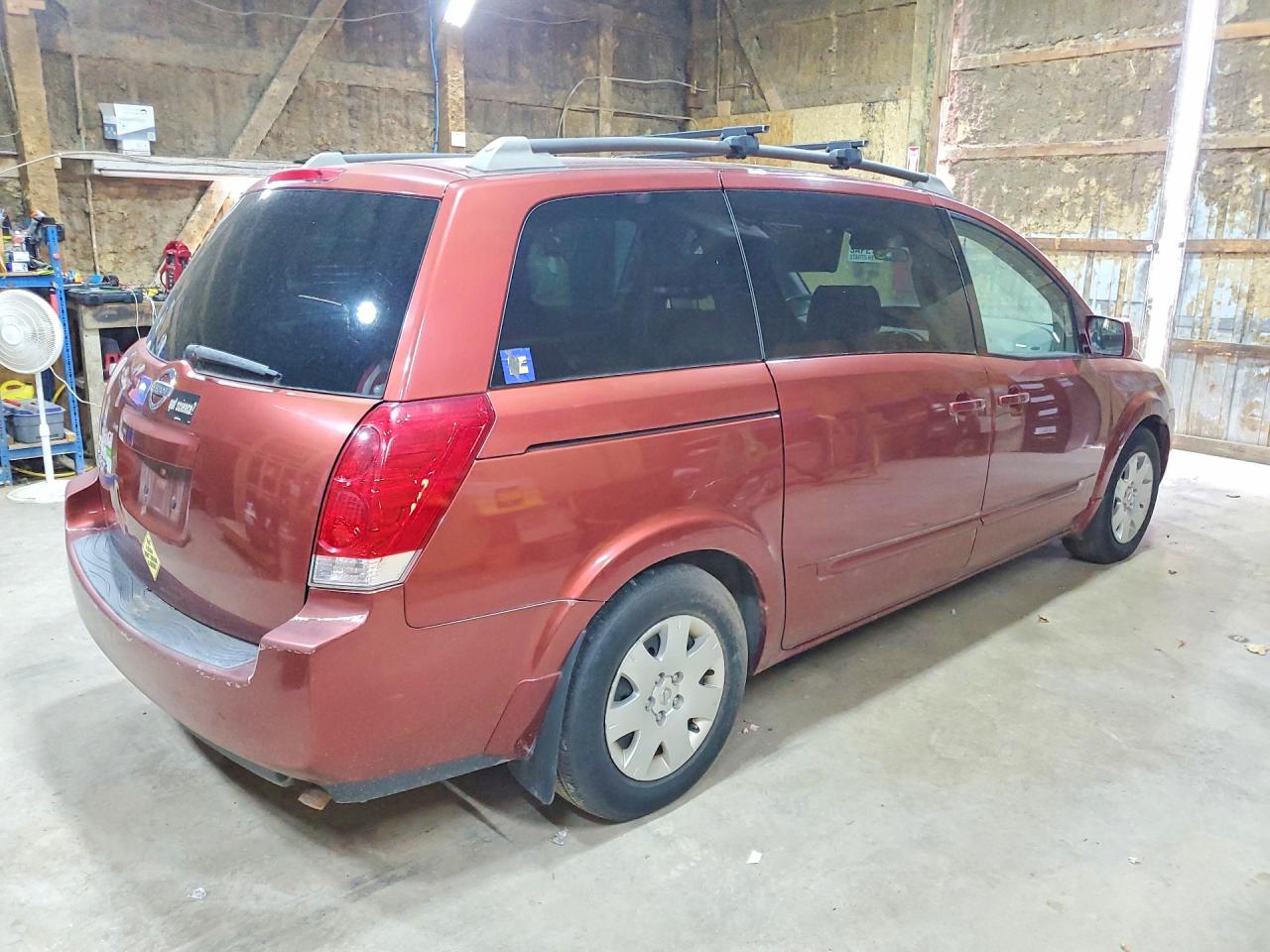 2005 Nissan Quest 3.5 Orange vin: 5N1BV28U75N127198