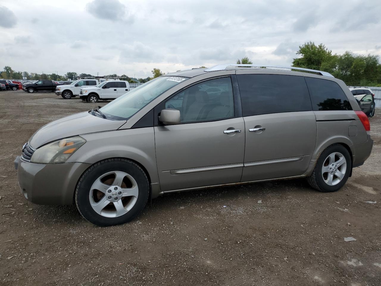 2009 Nissan Quest S Brown vin: 5N1BV28U79N100587