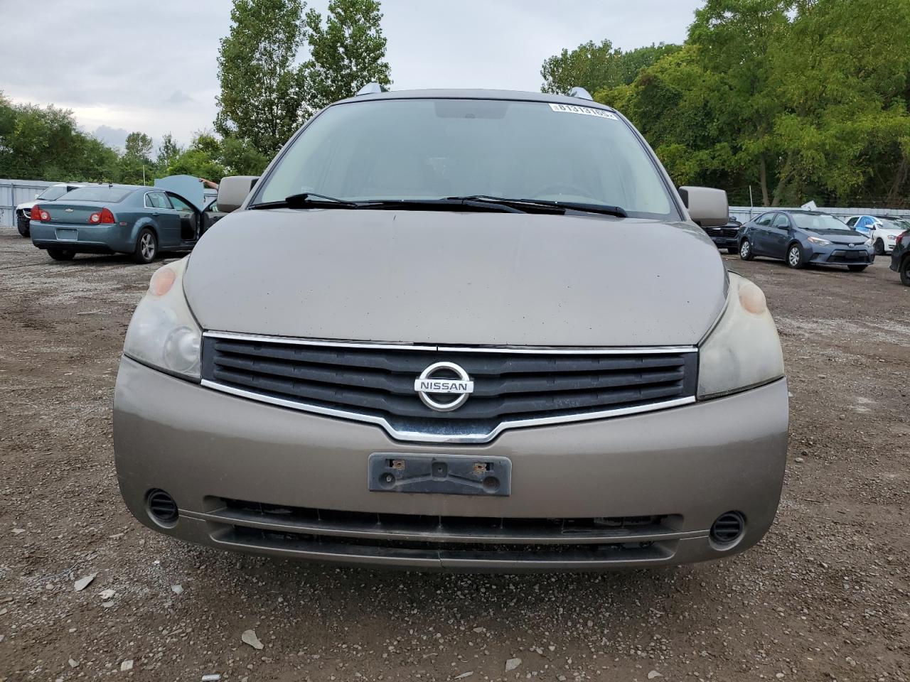 2009 Nissan Quest S Brown vin: 5N1BV28U79N100587