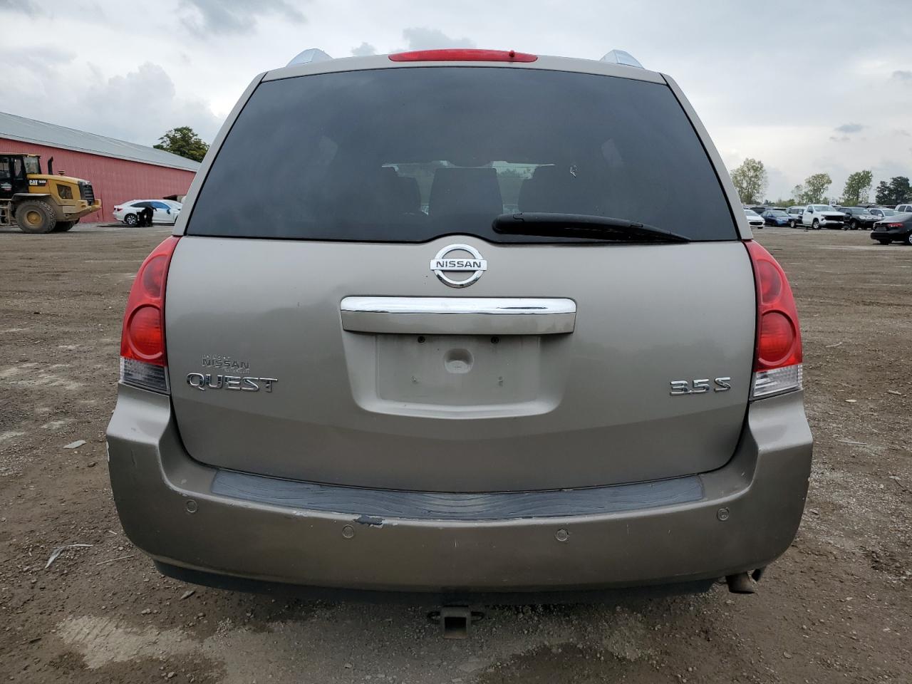 2009 Nissan Quest S Brown vin: 5N1BV28U79N100587