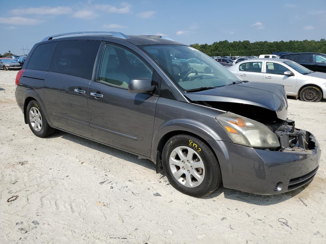 2009 Nissan Quest S Gray vin: 5N1BV28U79N105076
