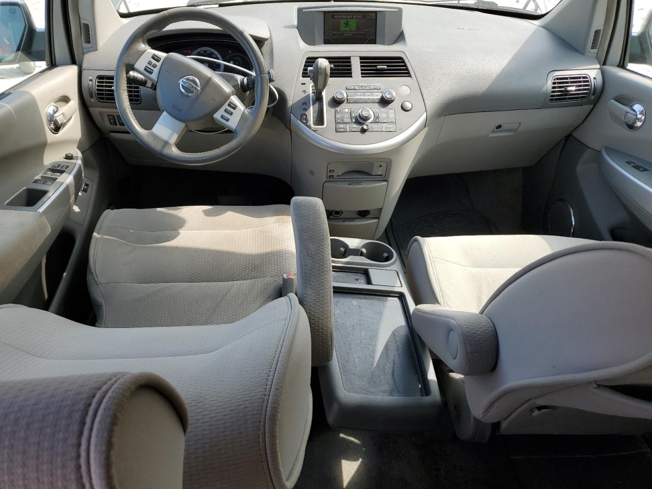 2009 Nissan Quest S Gray vin: 5N1BV28U79N105076