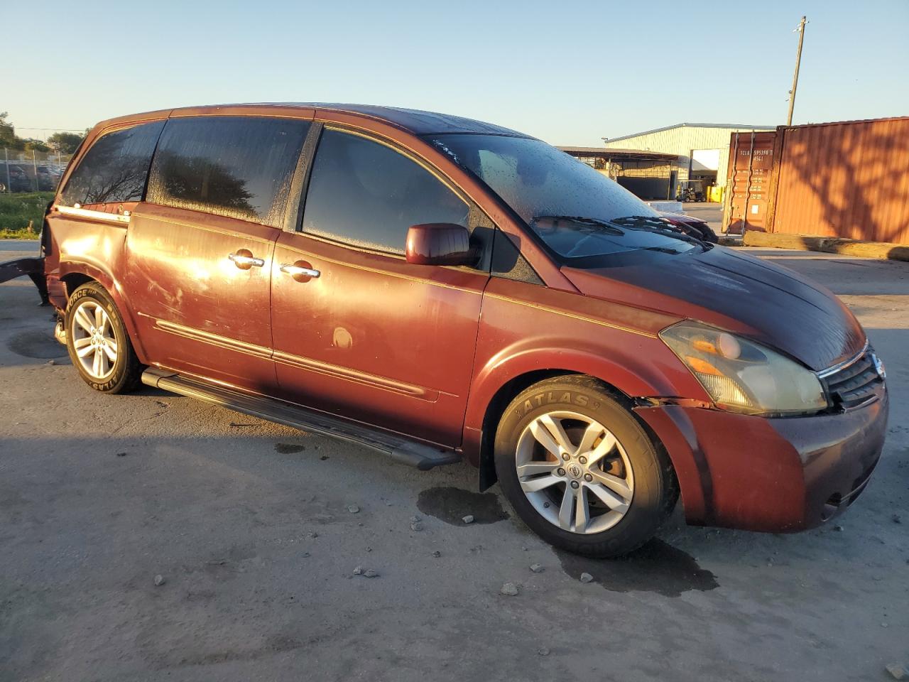 2009 Nissan Quest S Burgundy vin: 5N1BV28U79N106440