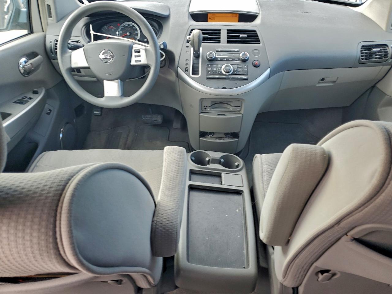 2009 Nissan Quest S Синий vin: 5N1BV28U79N108544