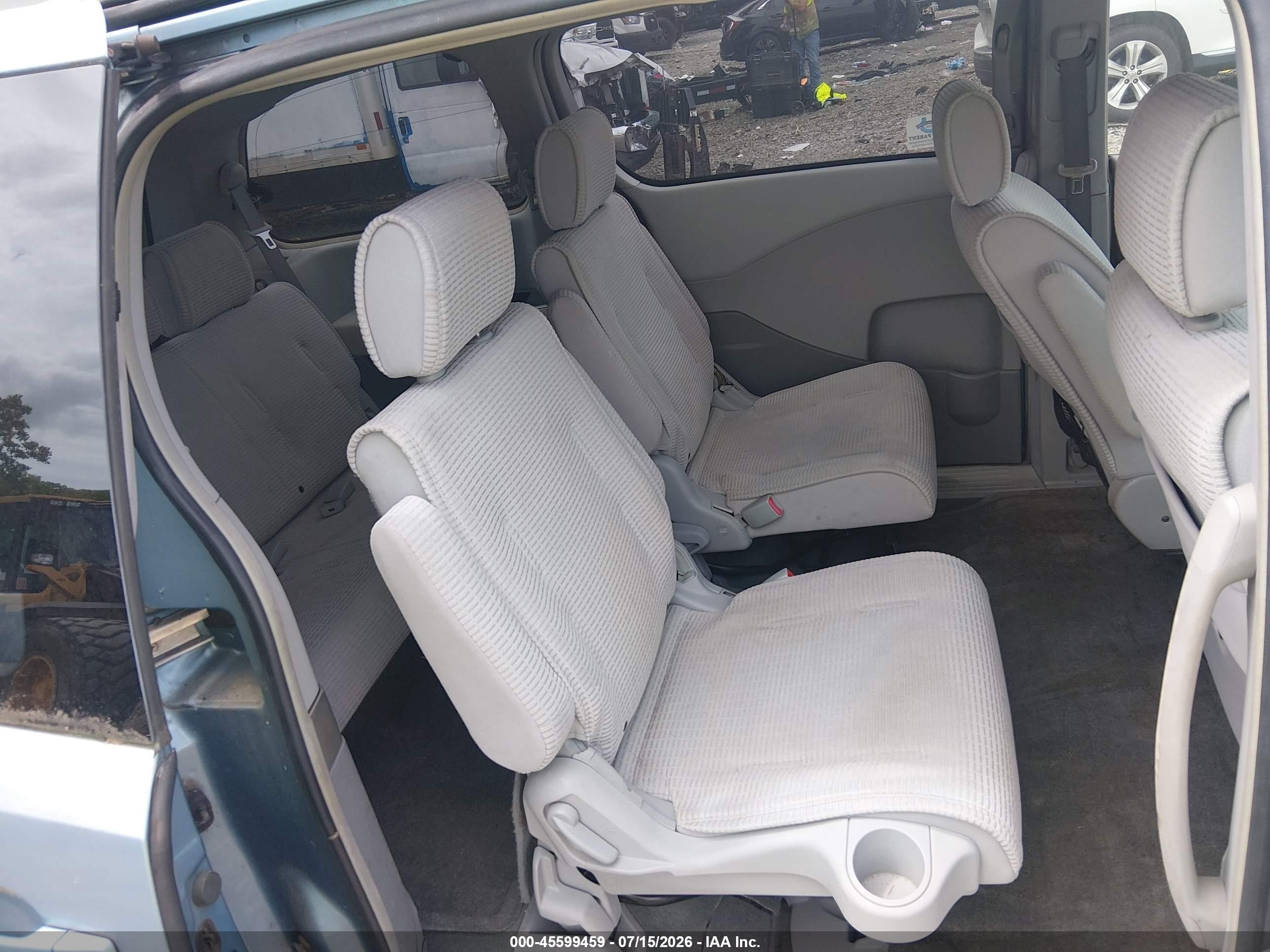 2004 Nissan Quest 3.5 S Light Blue vin: 5N1BV28U84N301004