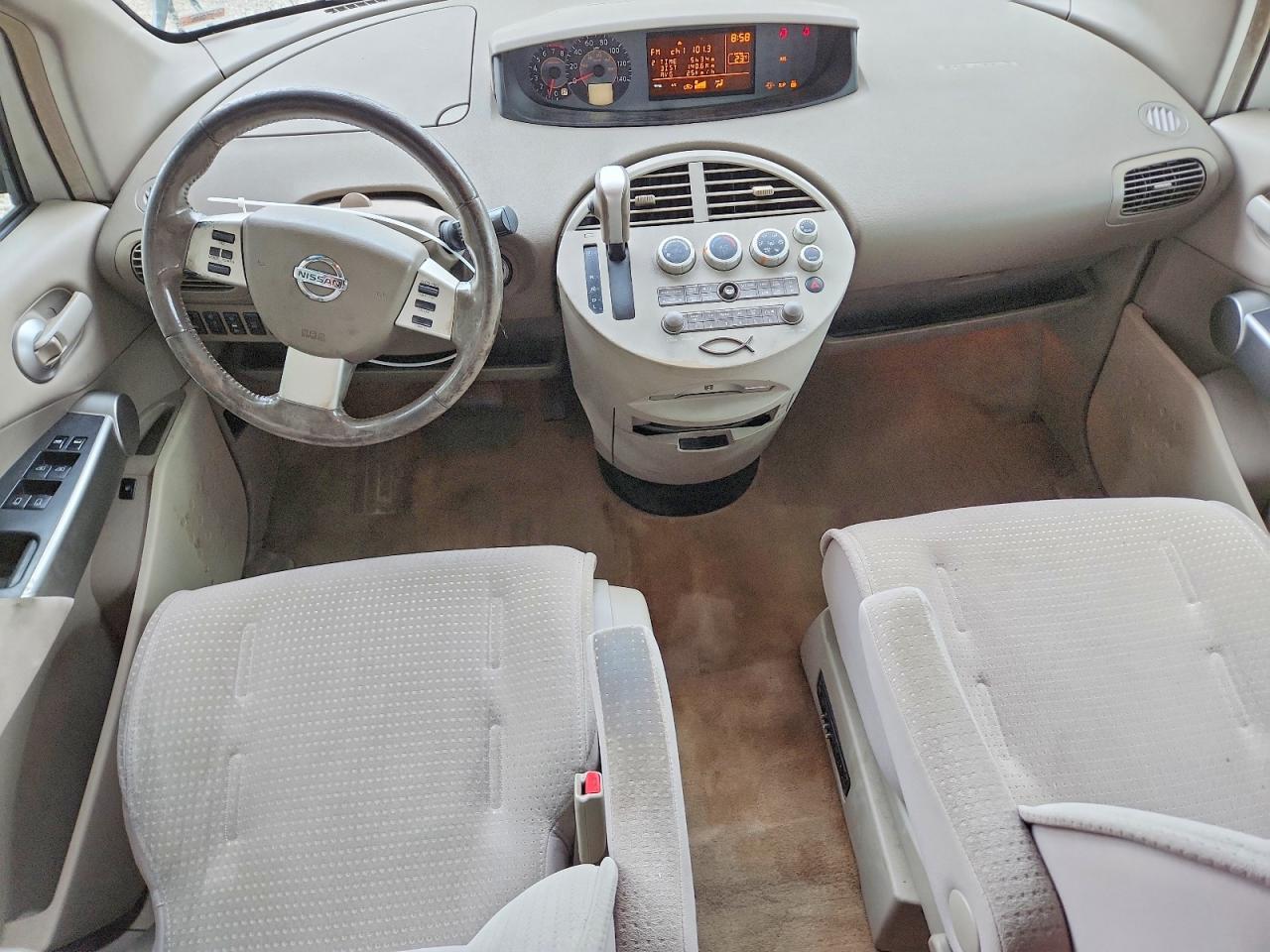 2005 Nissan Quest Sl Серый vin: 5N1BV28U85N102309
