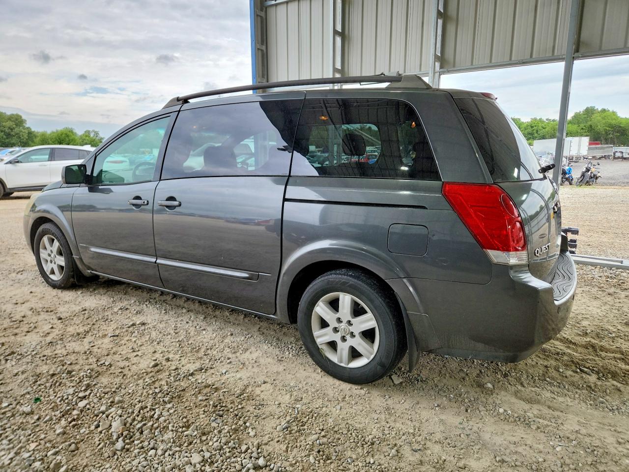 2005 Nissan Quest Sl Серый vin: 5N1BV28U85N102309