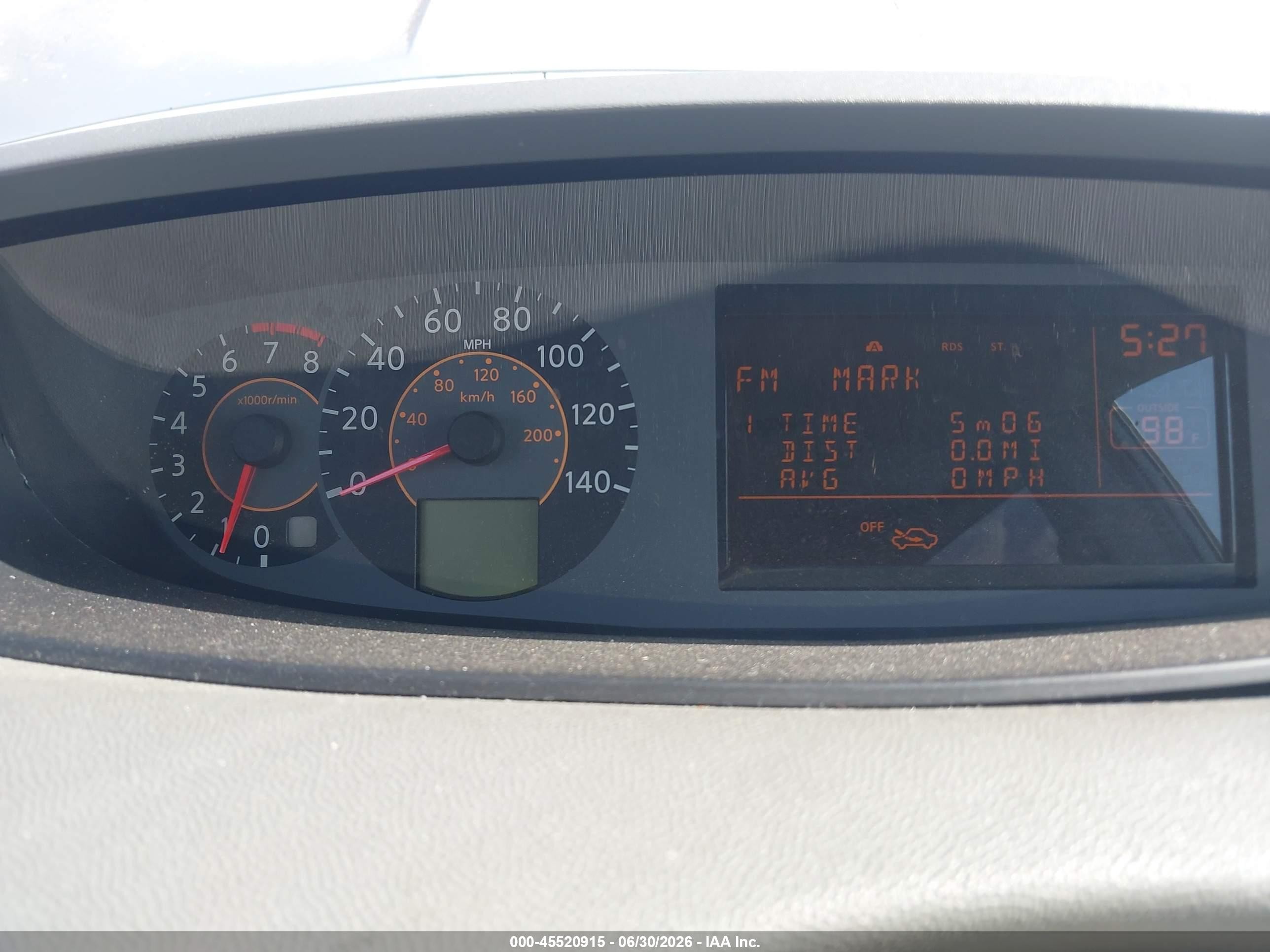 2006 Nissan Quest 3.5 S Silver vin: 5N1BV28U86N111836