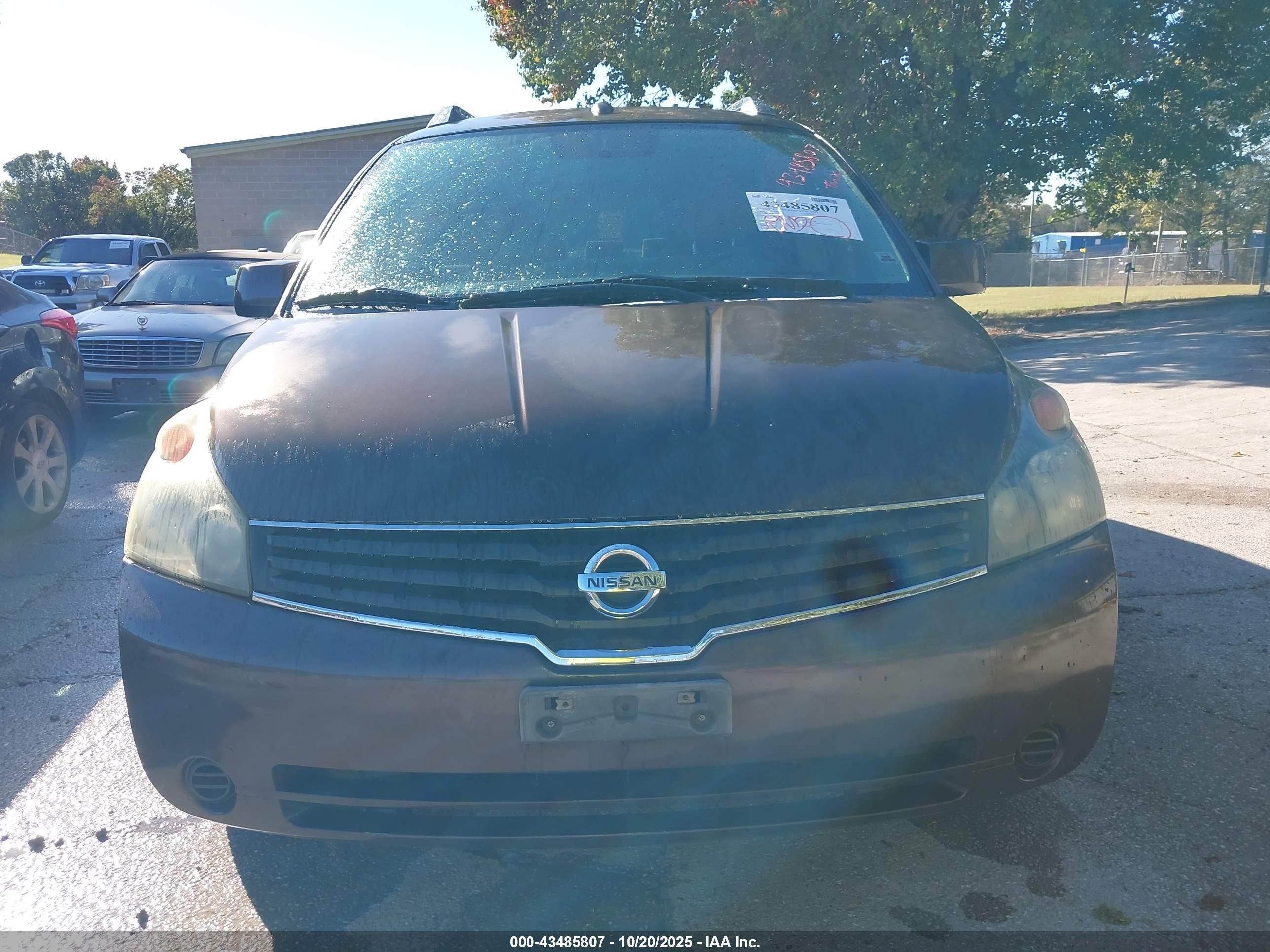 2007 Nissan Quest 3.5 Sl Brown vin: 5N1BV28U87N135085