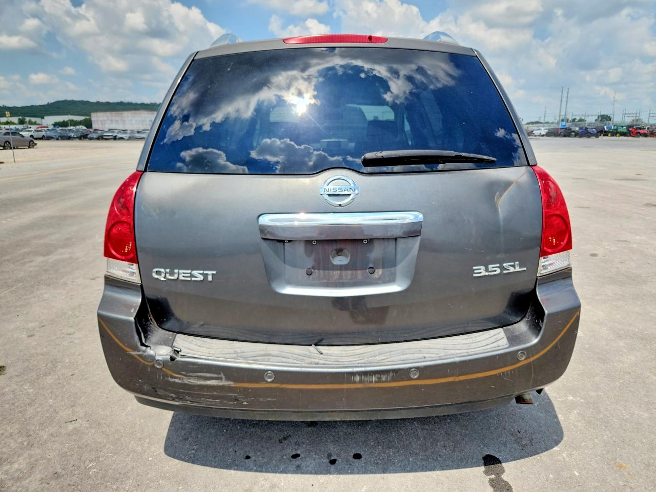 2008 Nissan Quest S/se/sl Серый vin: 5N1BV28U88N118529