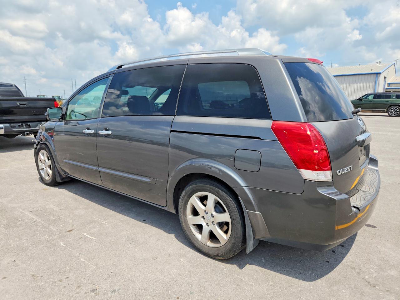 2008 Nissan Quest S/se/sl Серый vin: 5N1BV28U88N118529
