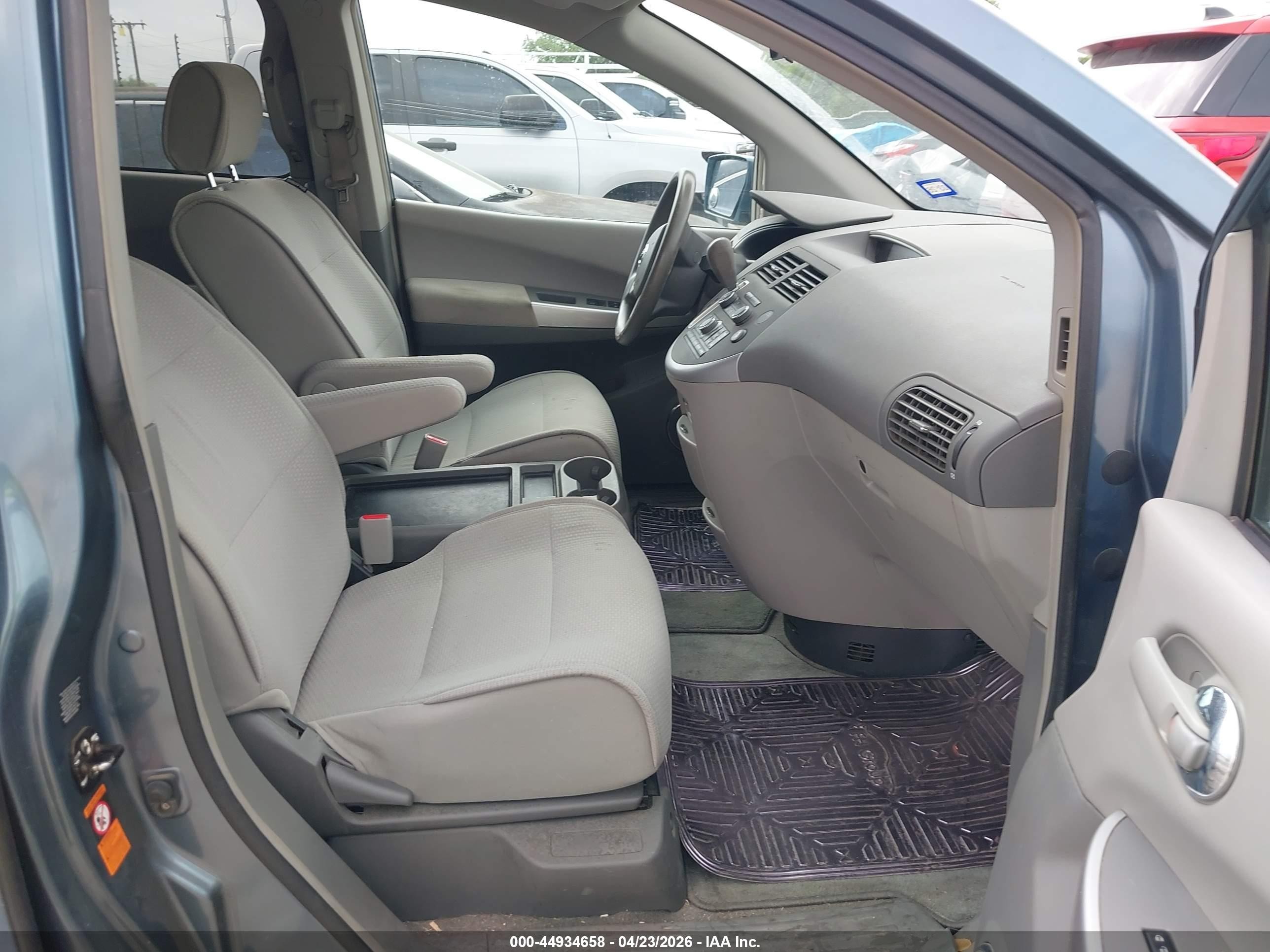 2009 Nissan Quest 3.5 S Blue vin: 5N1BV28U89N105779