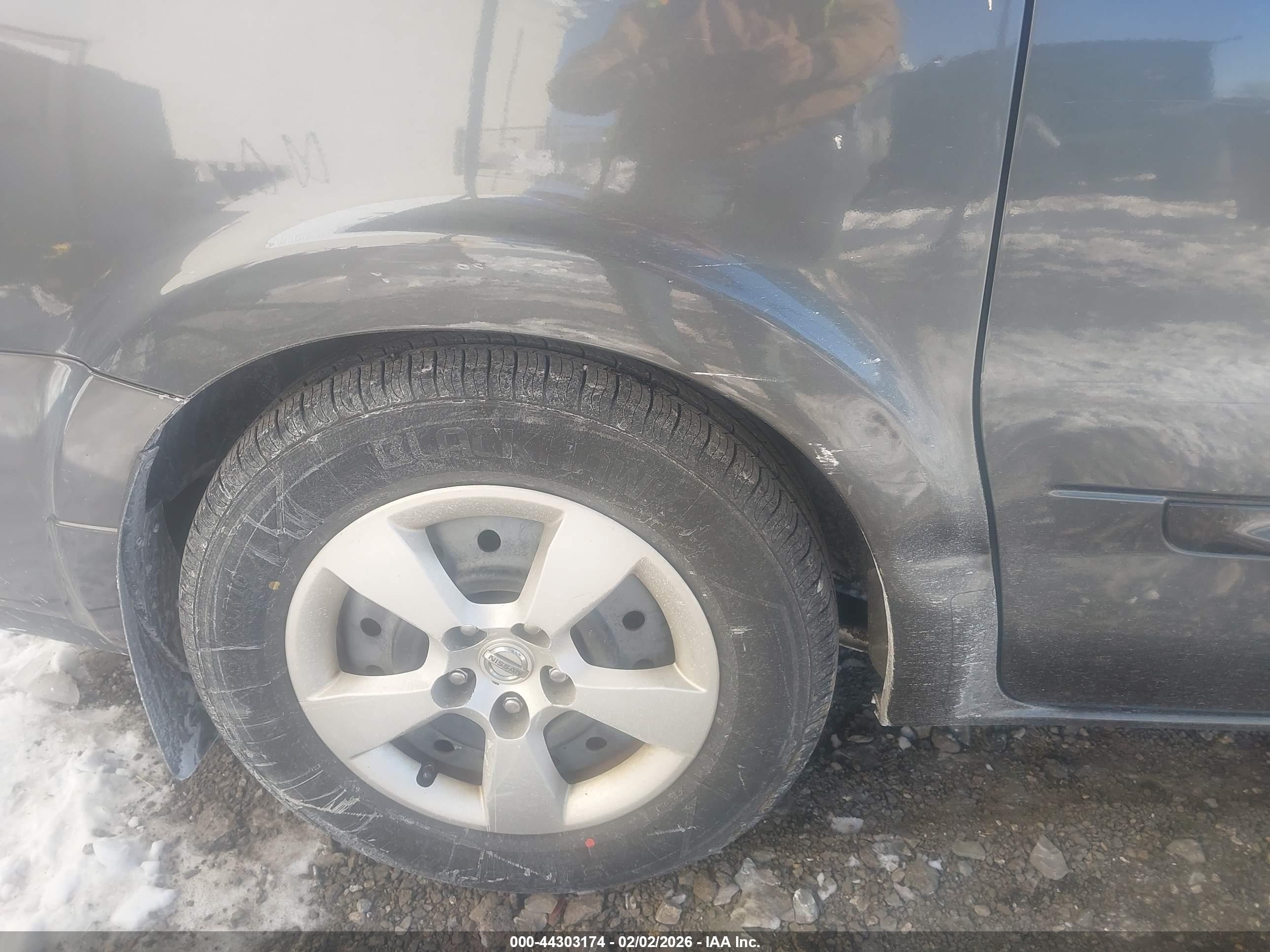 2009 Nissan Quest 3.5 Gray vin: 5N1BV28U89N106348