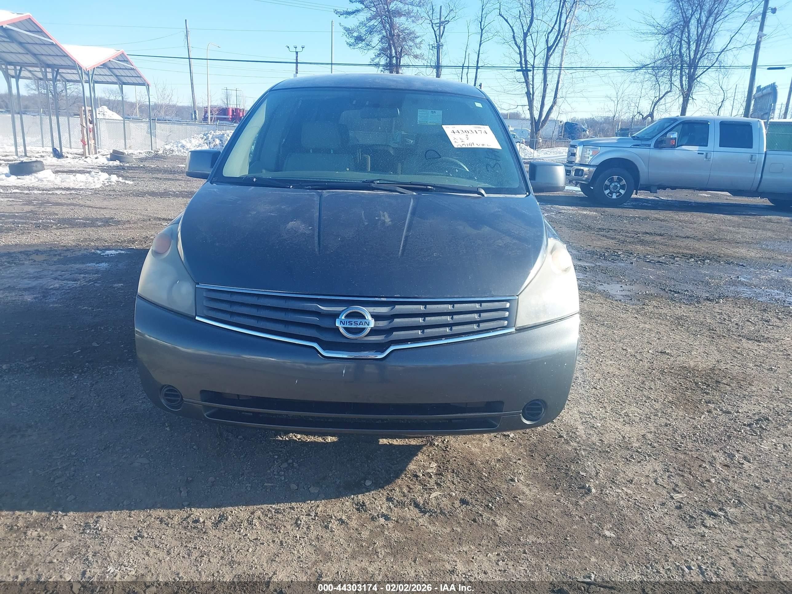 2009 Nissan Quest 3.5 Gray vin: 5N1BV28U89N106348