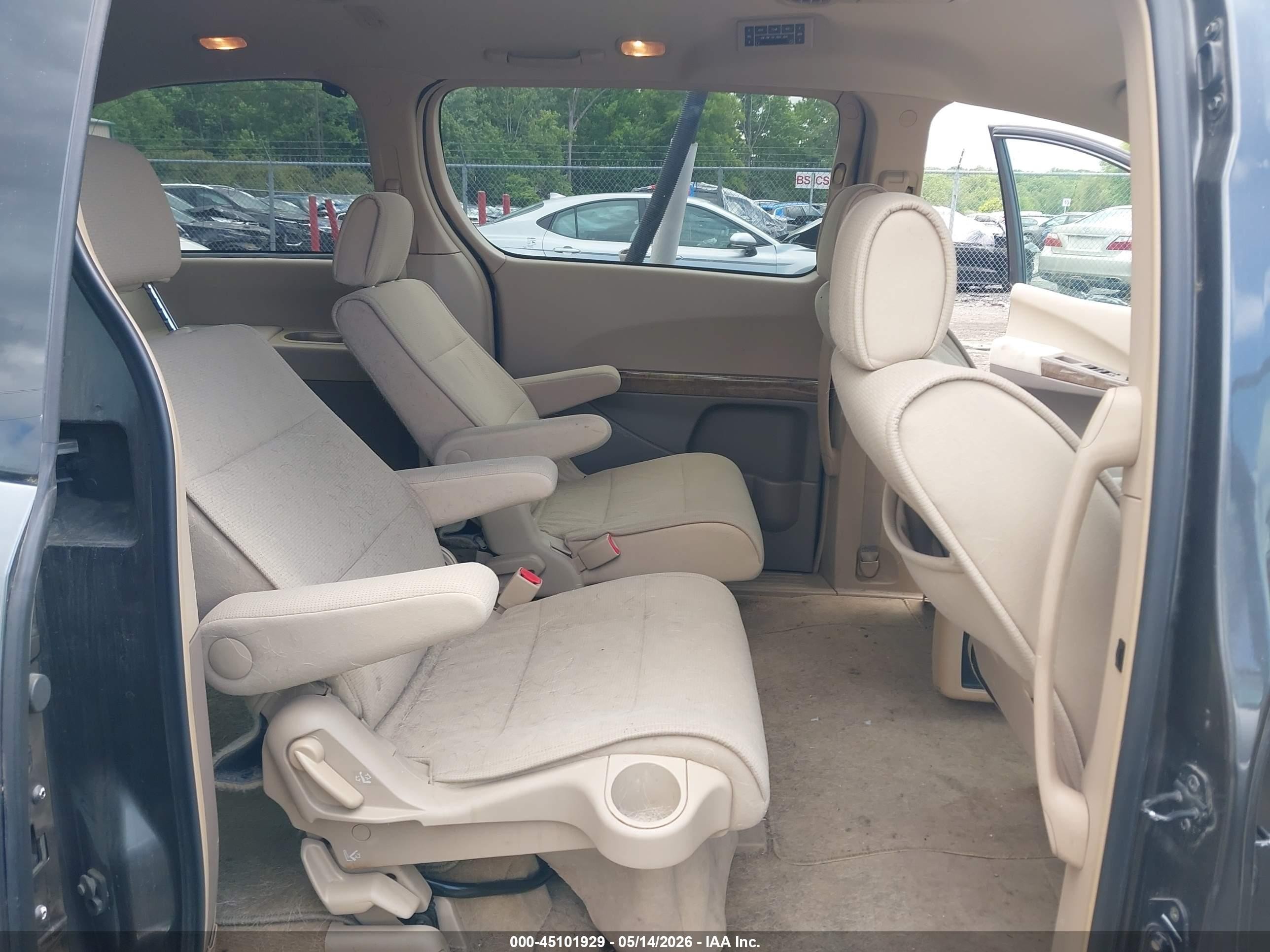 2007 Nissan Quest S/se/sl Gray vin: 5N1BV28U97N132924