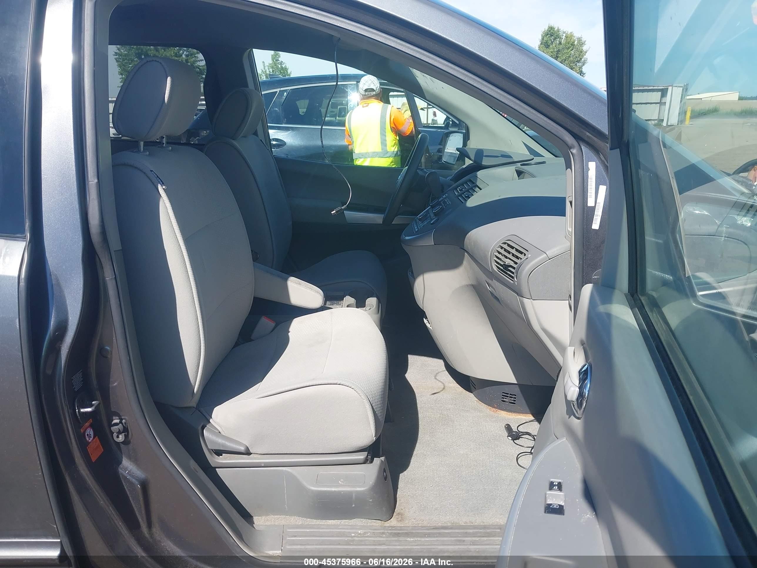 2008 Nissan Quest 3.5 S Gray vin: 5N1BV28U98N114618