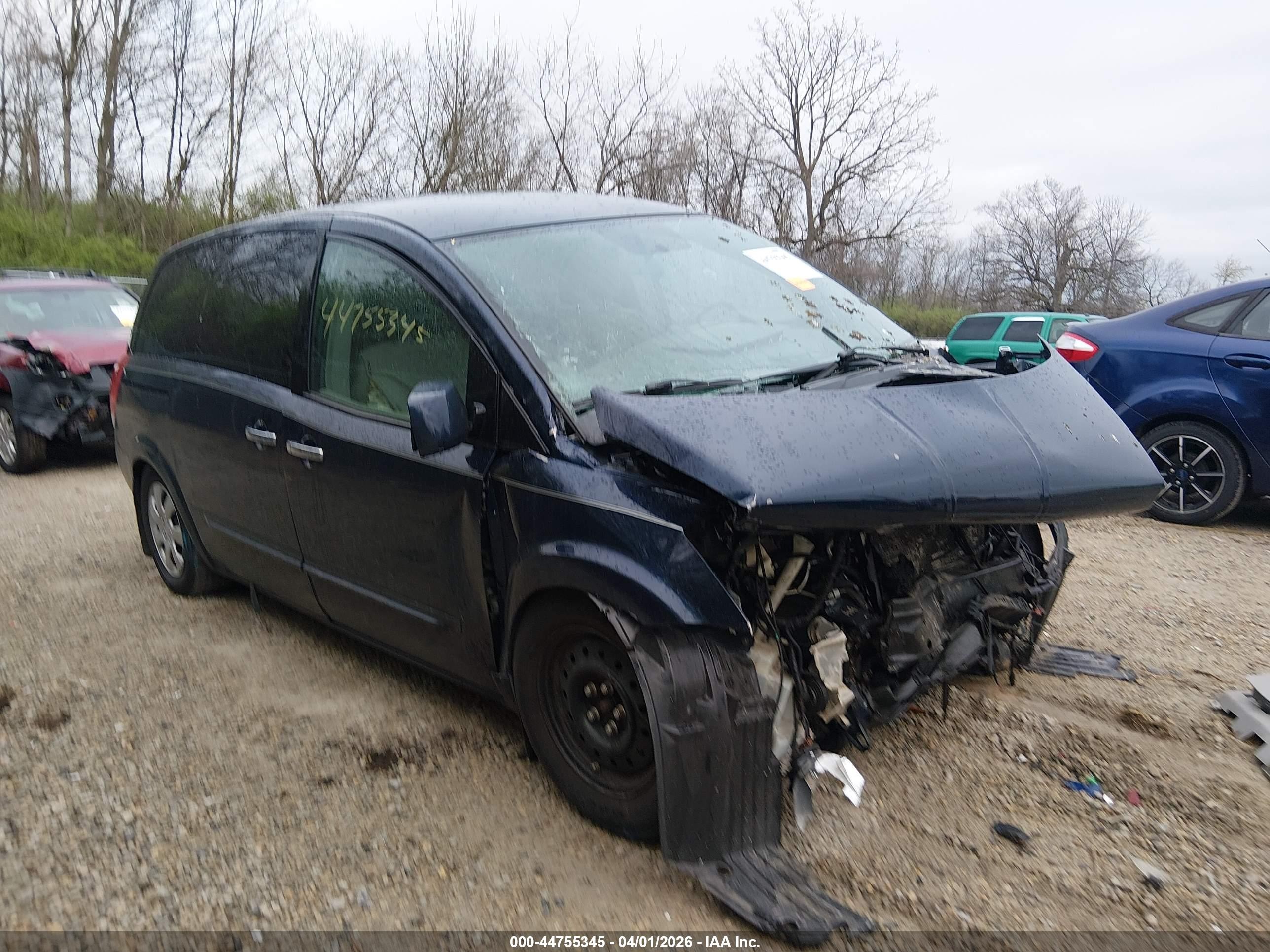 2008 Nissan Quest 3.5 Blue vin: 5N1BV28U98N114716