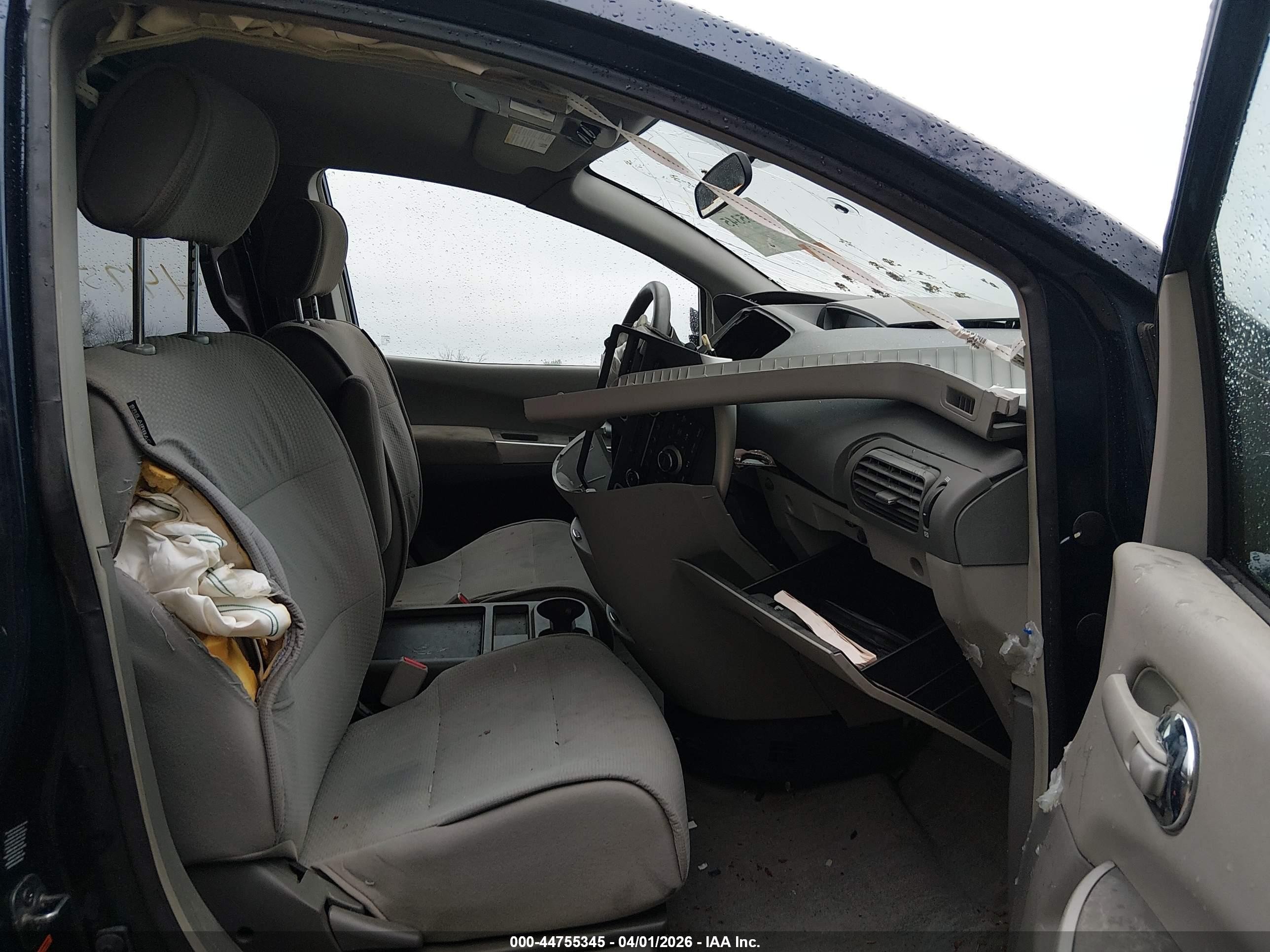 2008 Nissan Quest 3.5 Blue vin: 5N1BV28U98N114716