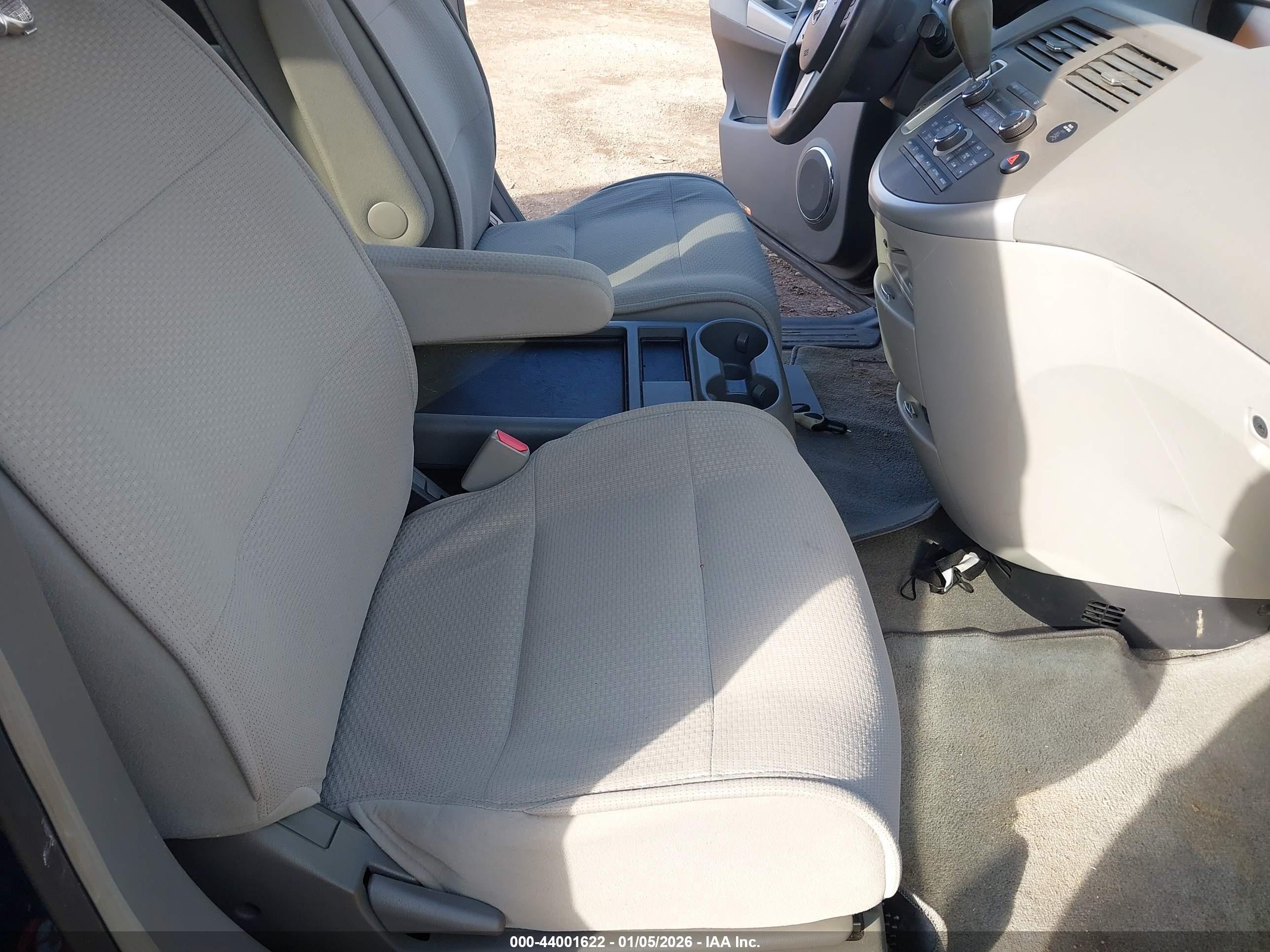 2009 Nissan Quest 3.5 S Blue vin: 5N1BV28U99N102129