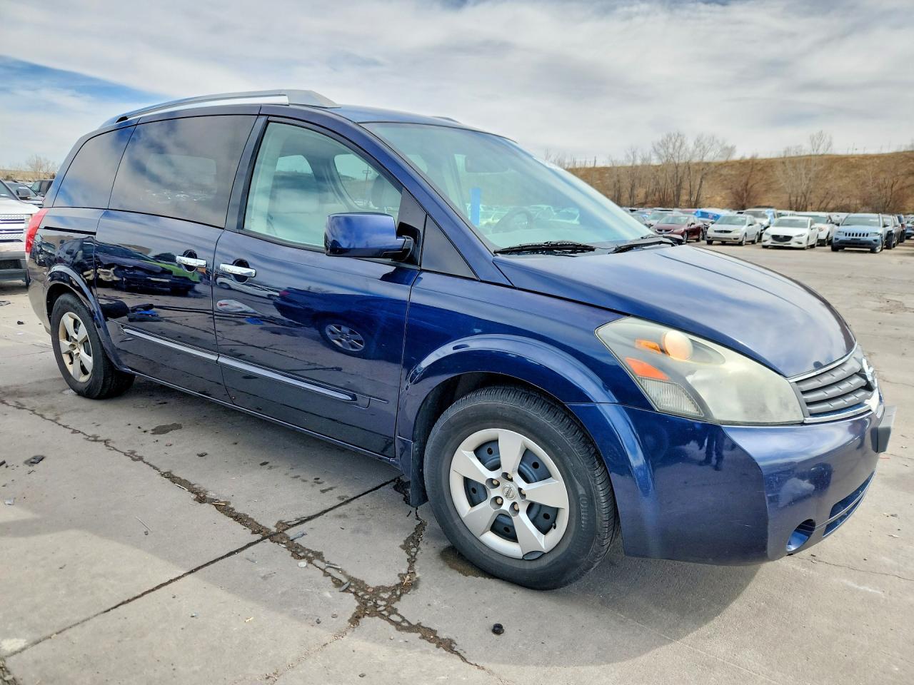2009 Nissan Quest 3.5 Blue vin: 5N1BV28U99N104785