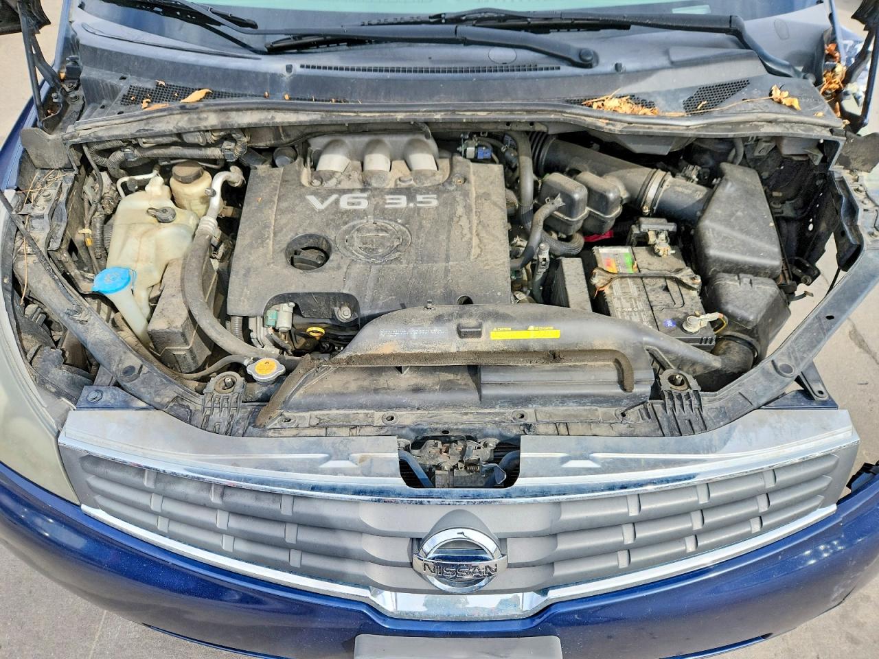 2009 Nissan Quest 3.5 Blue vin: 5N1BV28U99N104785