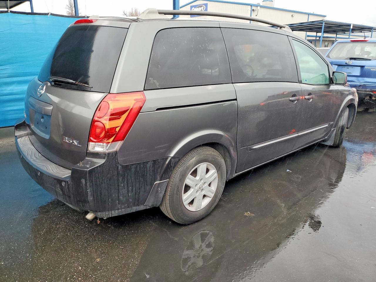 2006 Nissan Quest 3.5 Gray vin: 5N1BV28UX6N115936