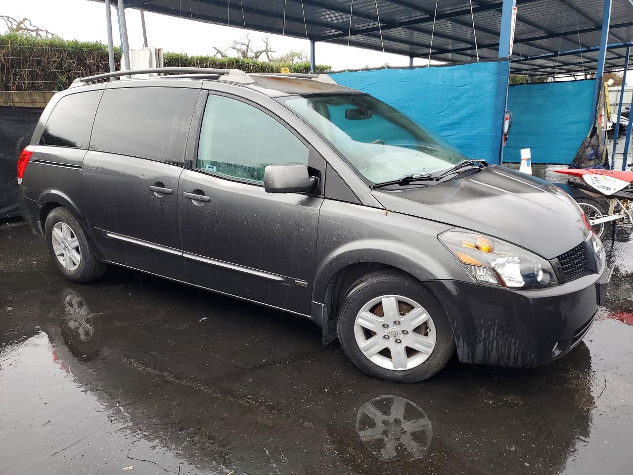 2006 Nissan Quest 3.5 Gray vin: 5N1BV28UX6N115936