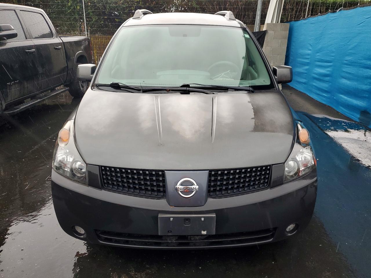 2006 Nissan Quest 3.5 Gray vin: 5N1BV28UX6N115936