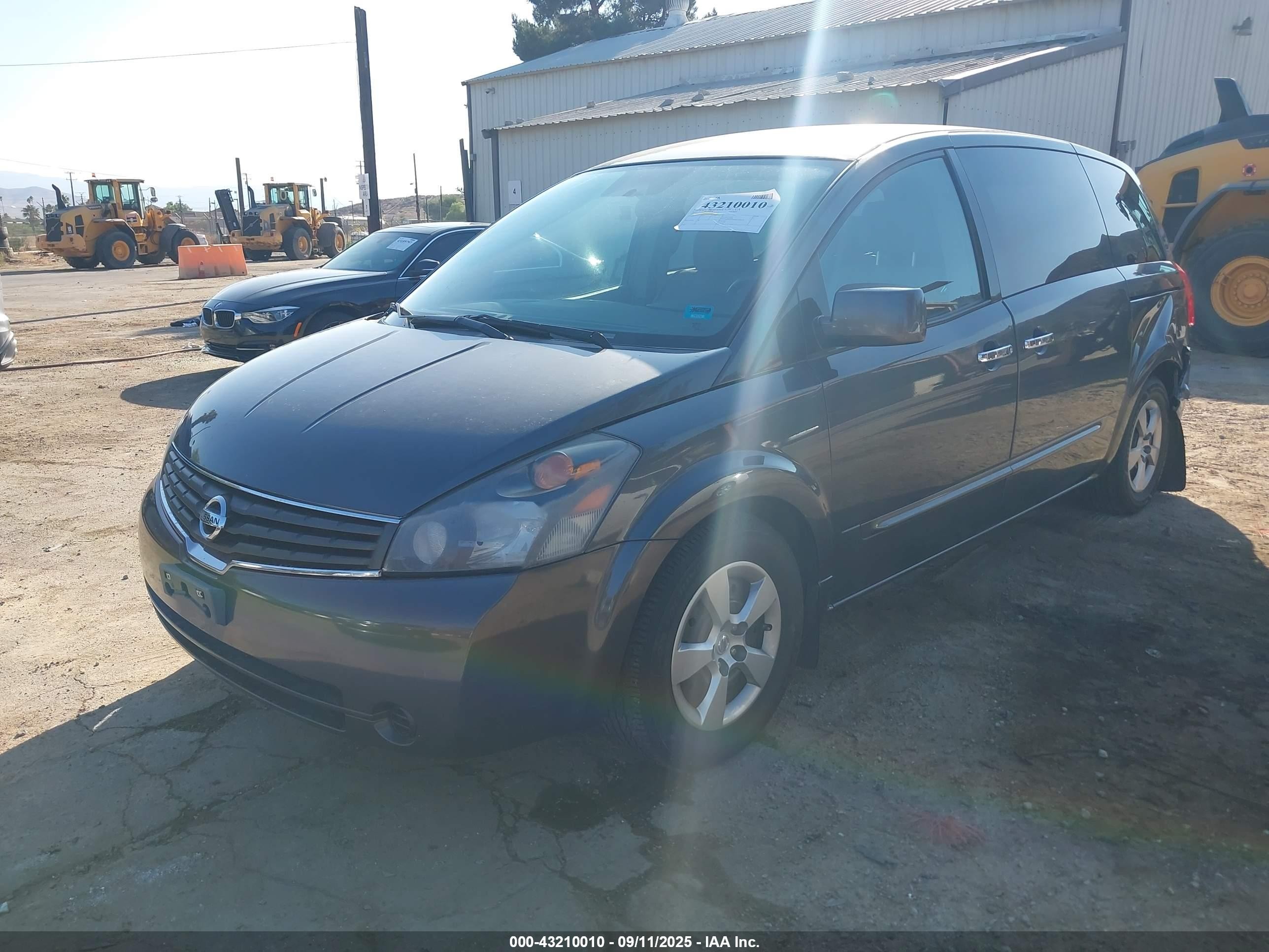 2009 Nissan Quest 3.5 Gray vin: 5N1BV28UX9N102320