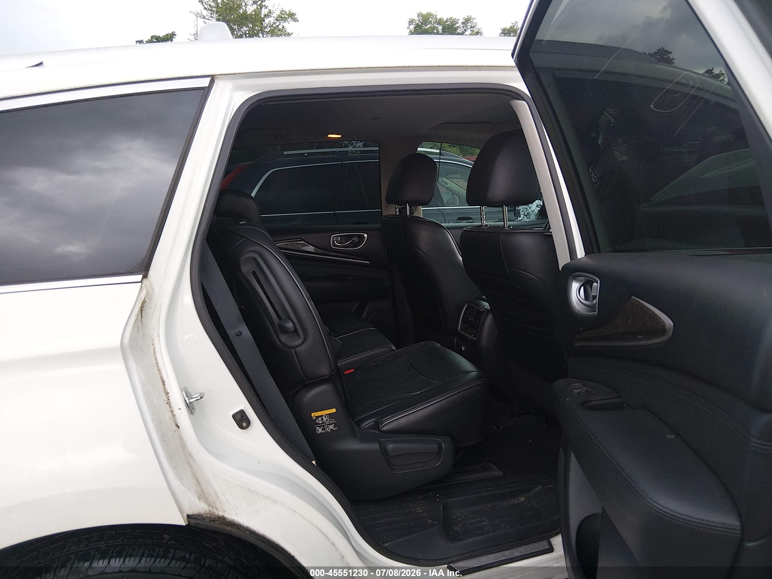 2014 Infiniti Qx60 Hybrid   White vin: 5N1CL0MM2EC514001