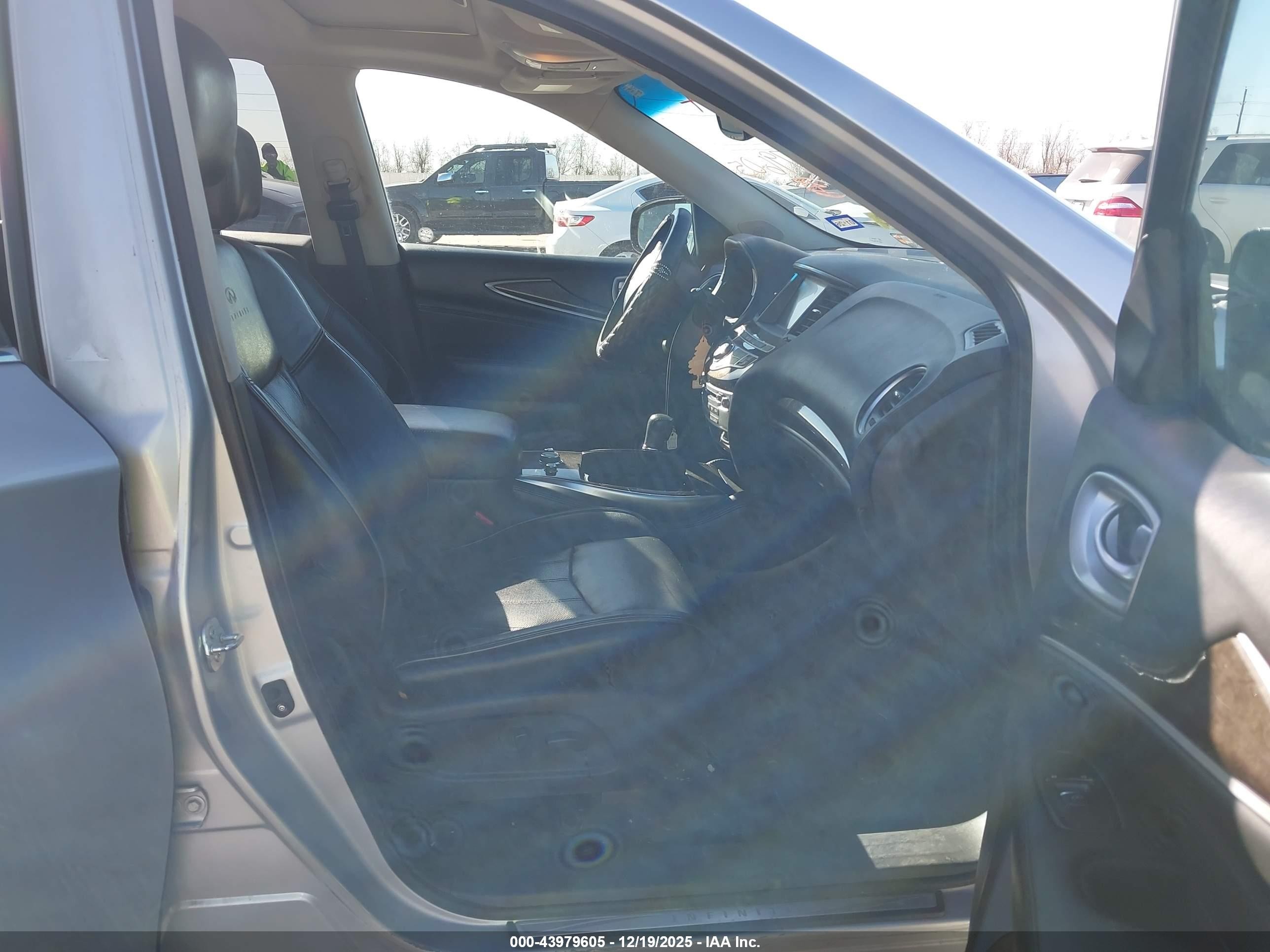 2014 Infiniti Qx60 Hybrid   Silver vin: 5N1CL0MM3EC512497
