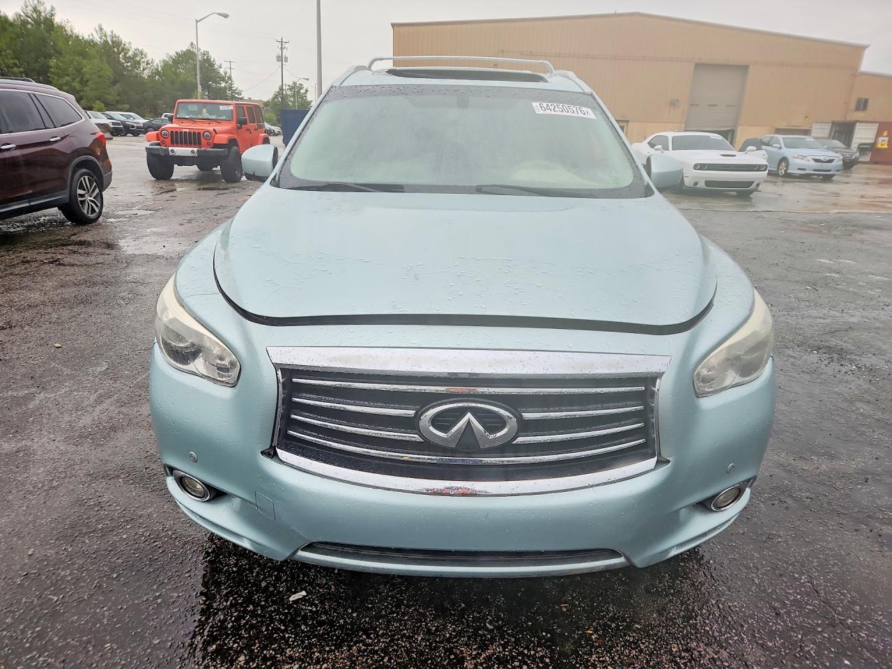 2014 Infiniti Qx60 Hybrid Turquoise vin: 5N1CL0MM4EC514906