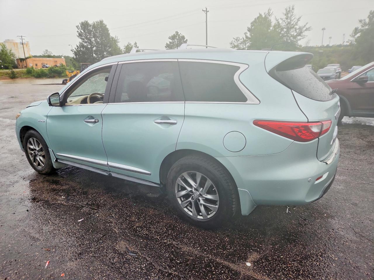 2014 Infiniti Qx60 Hybrid Turquoise vin: 5N1CL0MM4EC514906