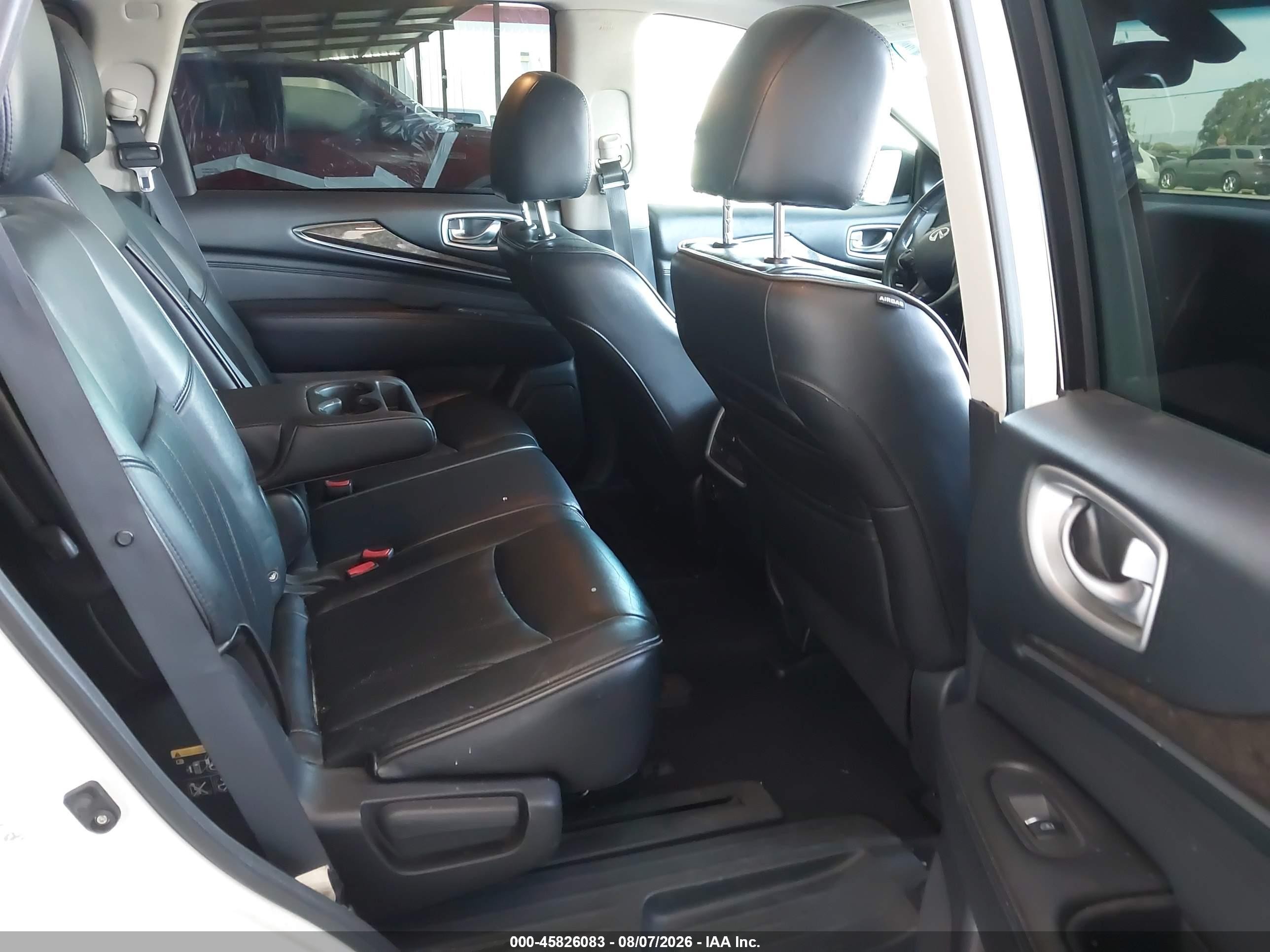 2014 Infiniti Qx60 Hybrid   White vin: 5N1CL0MM4EC525145