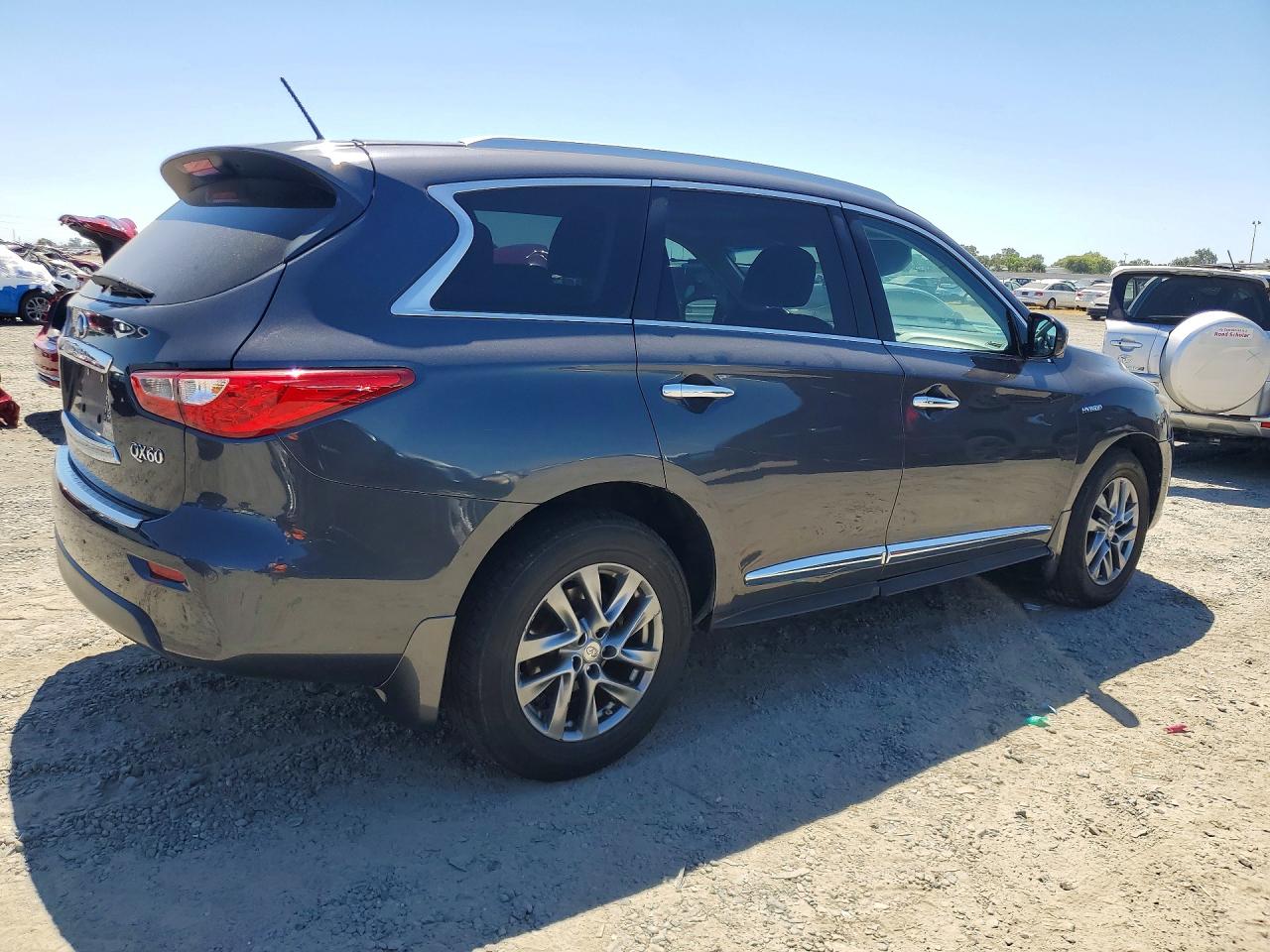 2014 Infiniti Qx60 Hybrid Gray vin: 5N1CL0MM4EC530975