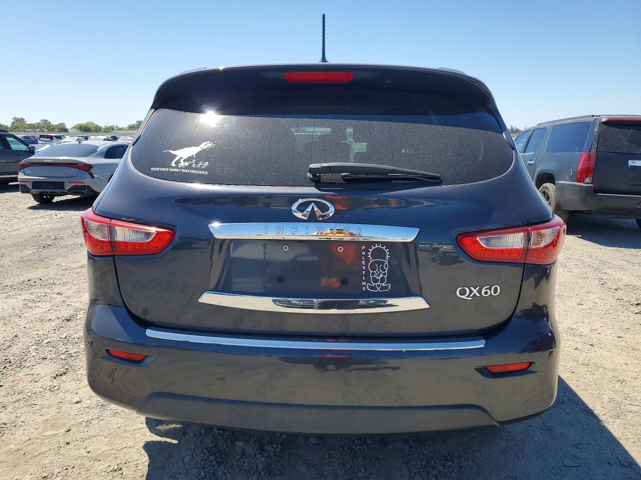 2014 Infiniti Qx60 Hybrid Gray vin: 5N1CL0MM4EC530975