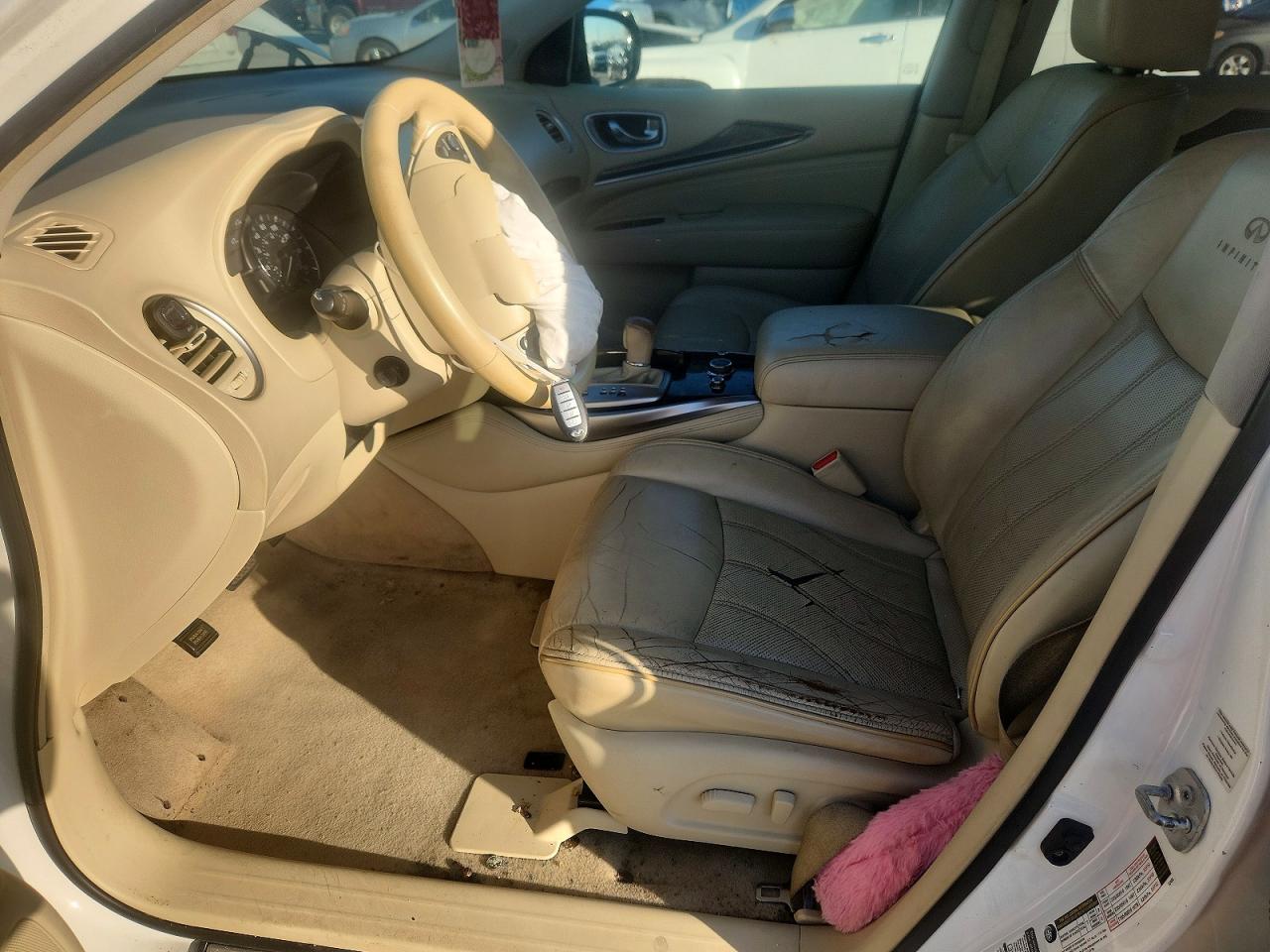 2014 Infiniti Qx60 Hybrid White vin: 5N1CL0MM5EC521928