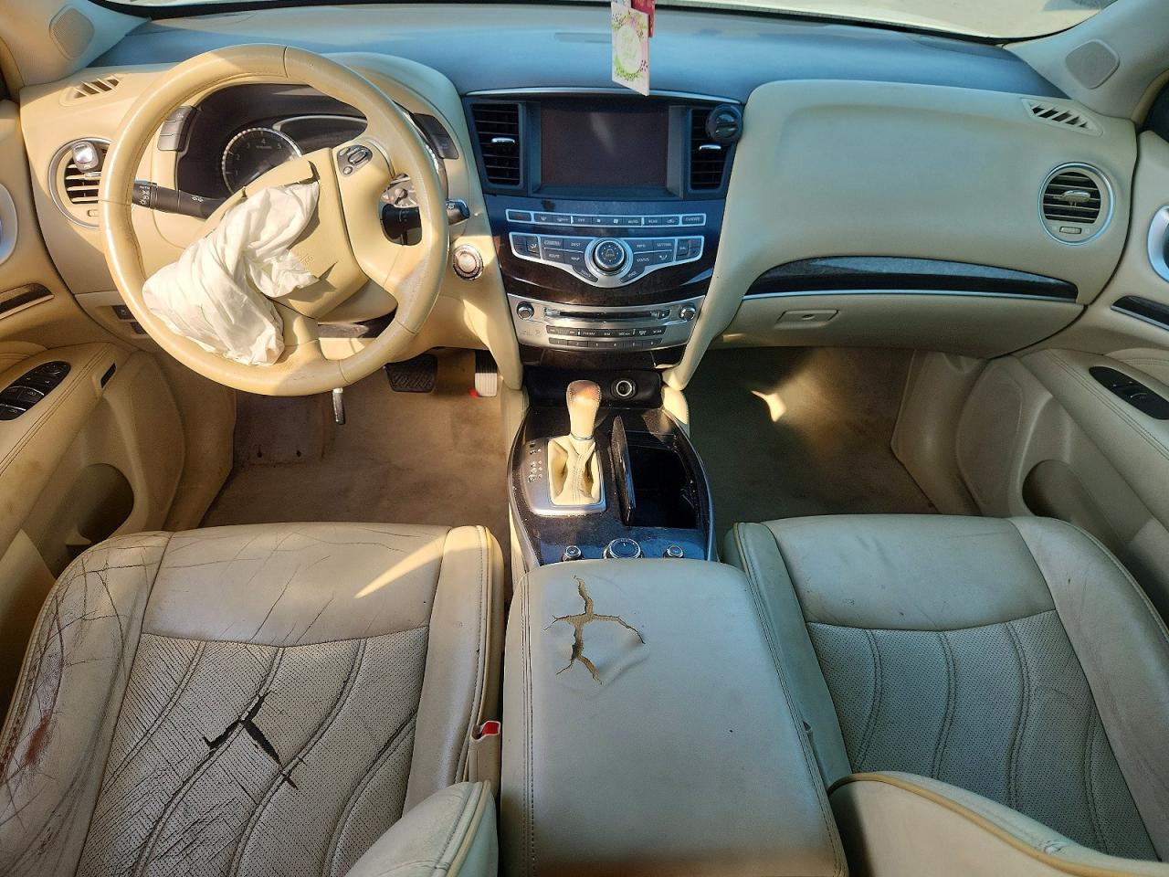 2014 Infiniti Qx60 Hybrid White vin: 5N1CL0MM5EC521928