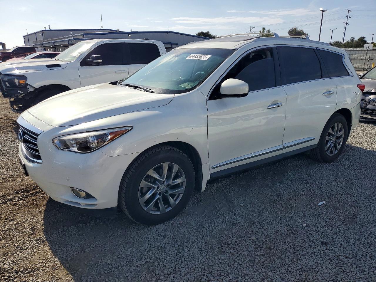 2014 Infiniti Qx60 Hybrid White vin: 5N1CL0MM7EC519386