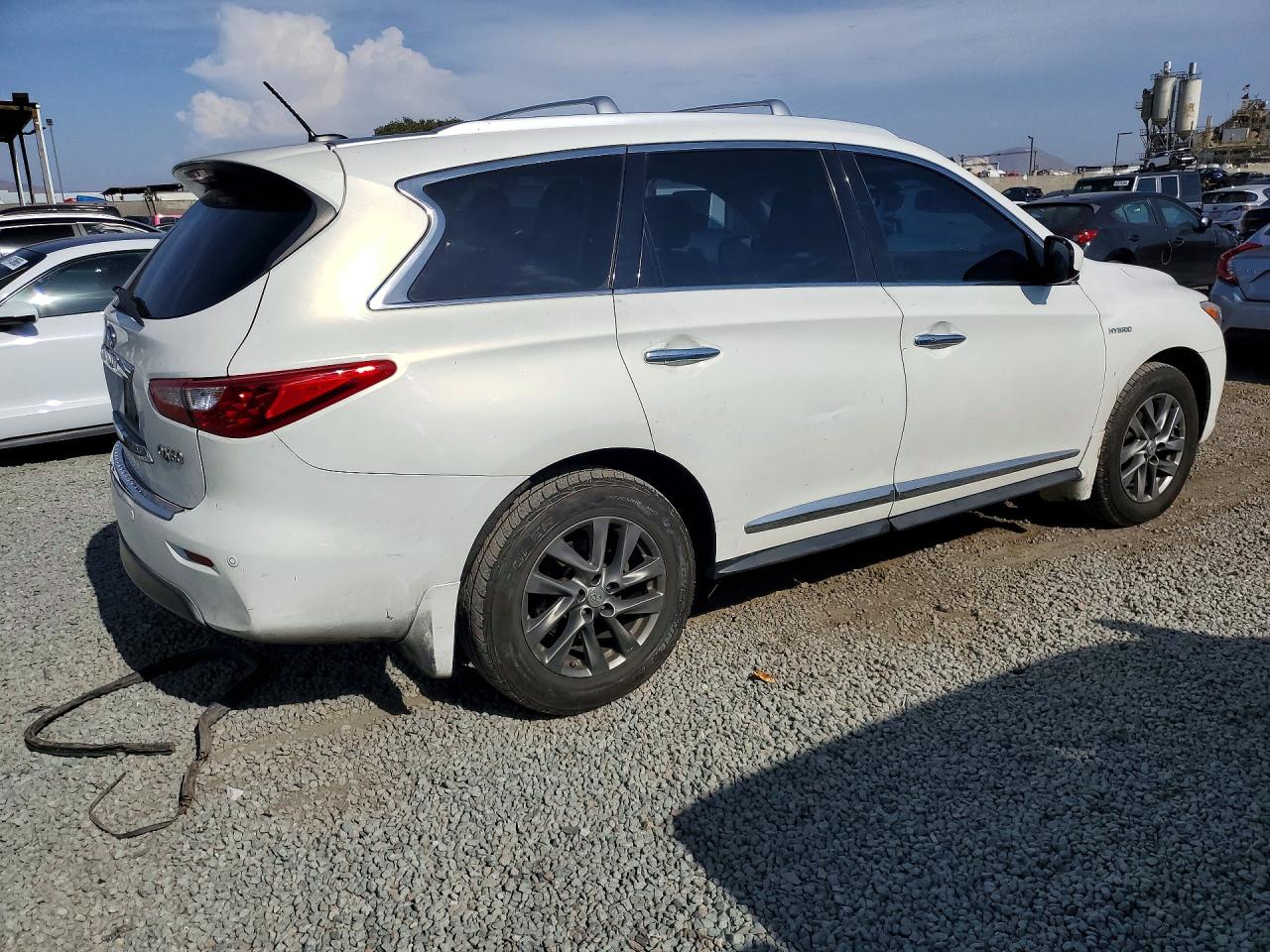 2014 Infiniti Qx60 Hybrid Белый vin: 5N1CL0MM7EC519386