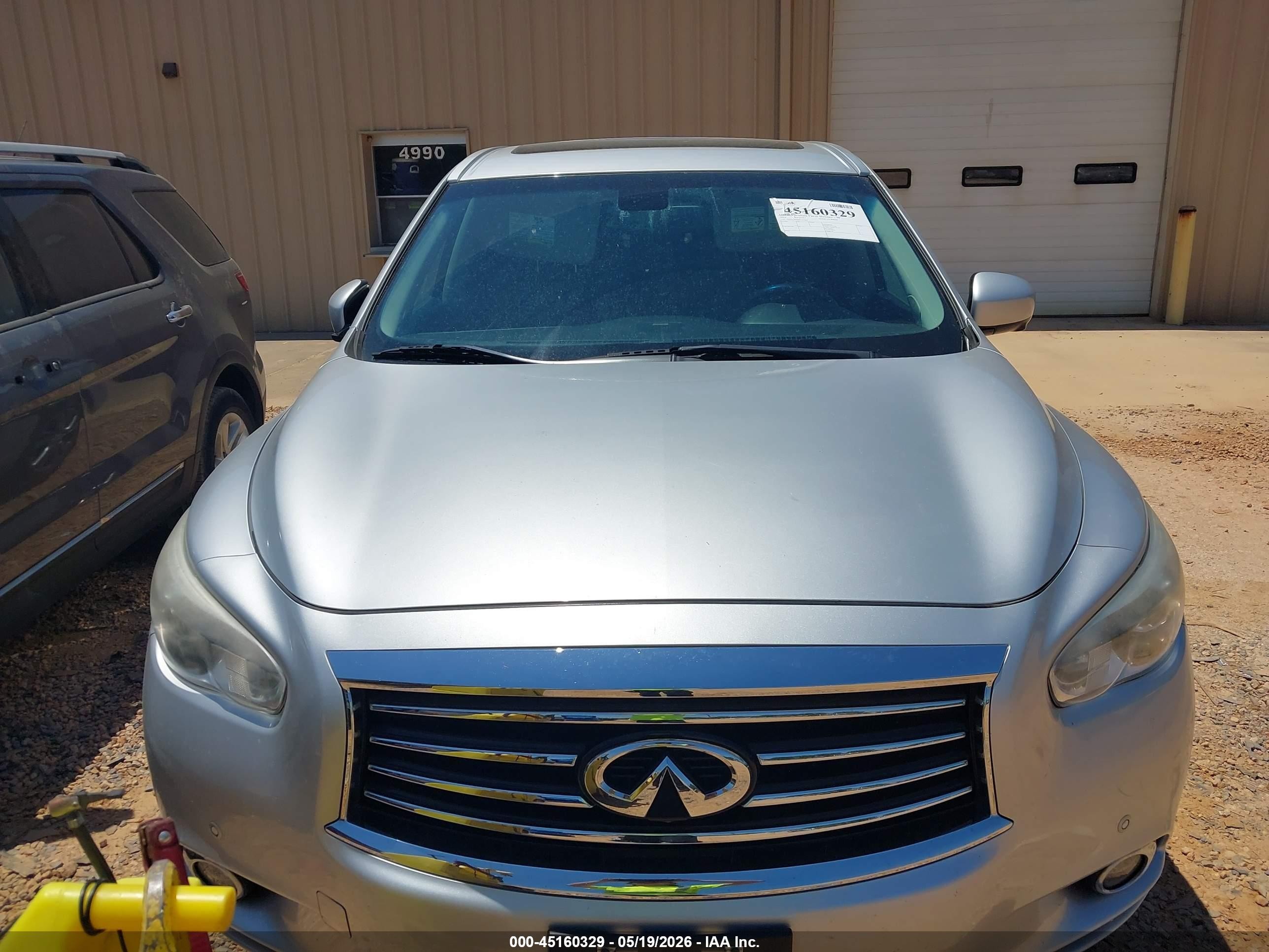 2014 Infiniti Qx60 Hybrid   Silver vin: 5N1CL0MM8EC513483