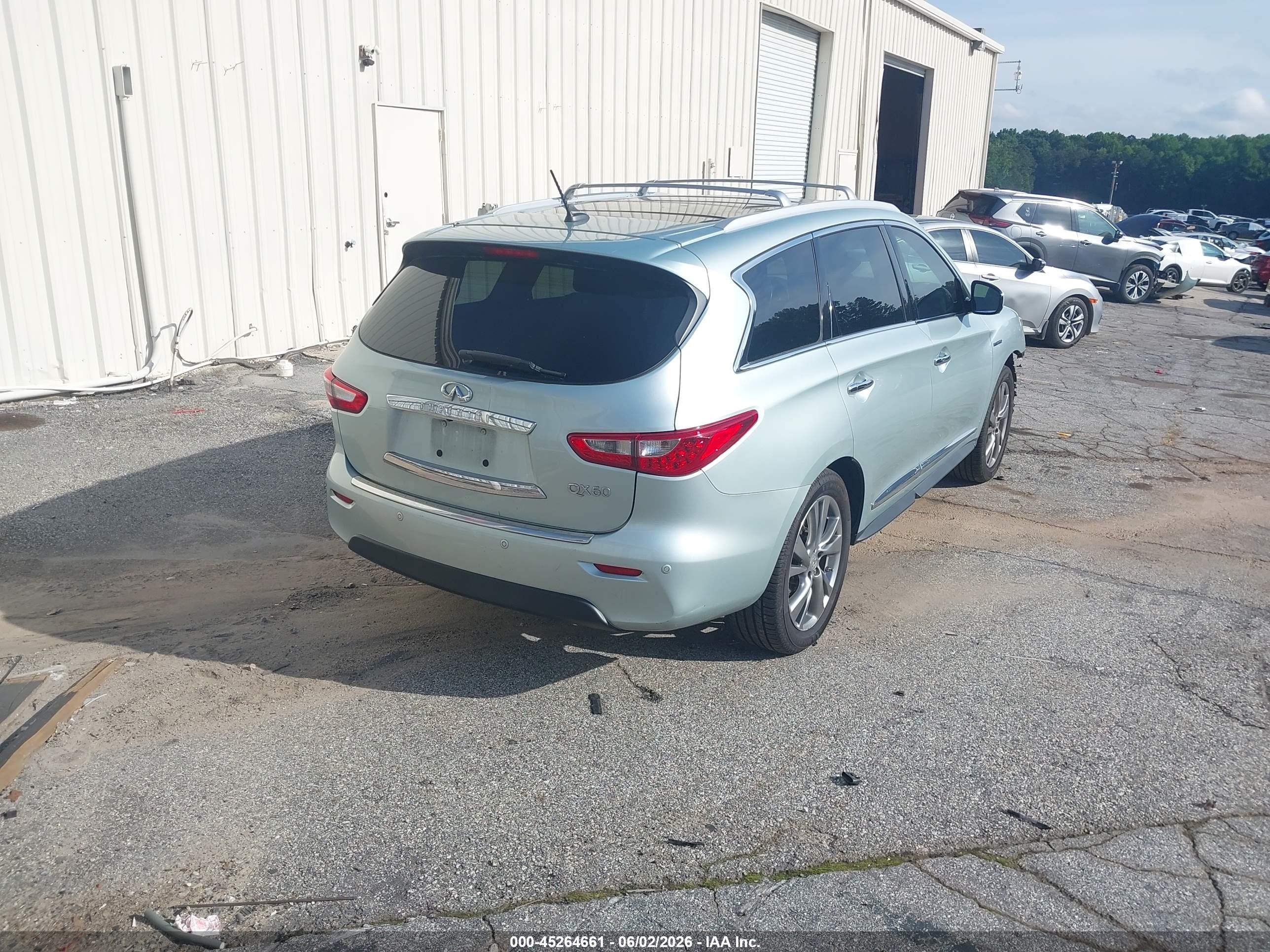 2014 Infiniti Qx60 Hybrid   Gray vin: 5N1CL0MM8EC528209