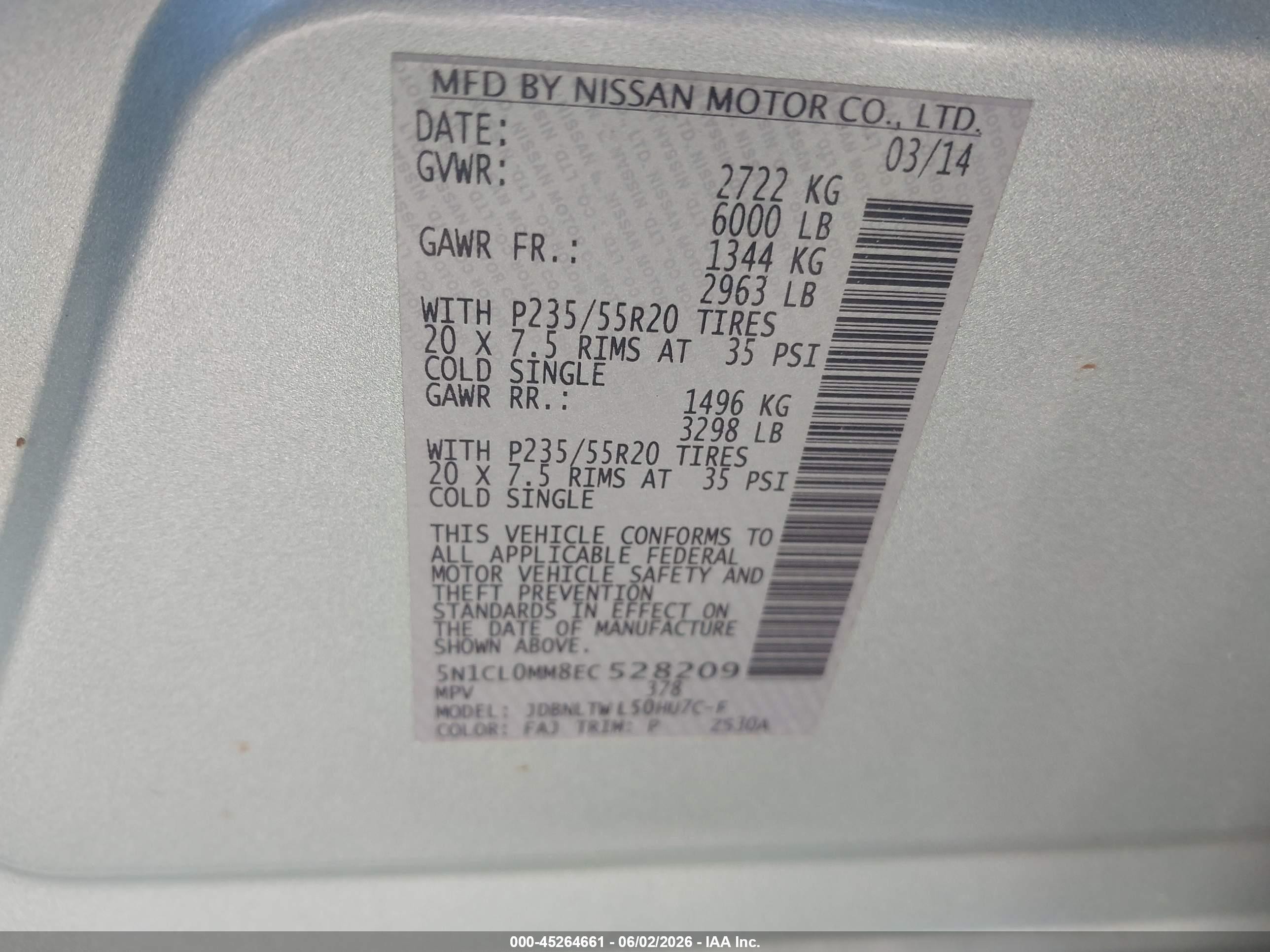 2014 Infiniti Qx60 Hybrid   Gray vin: 5N1CL0MM8EC528209