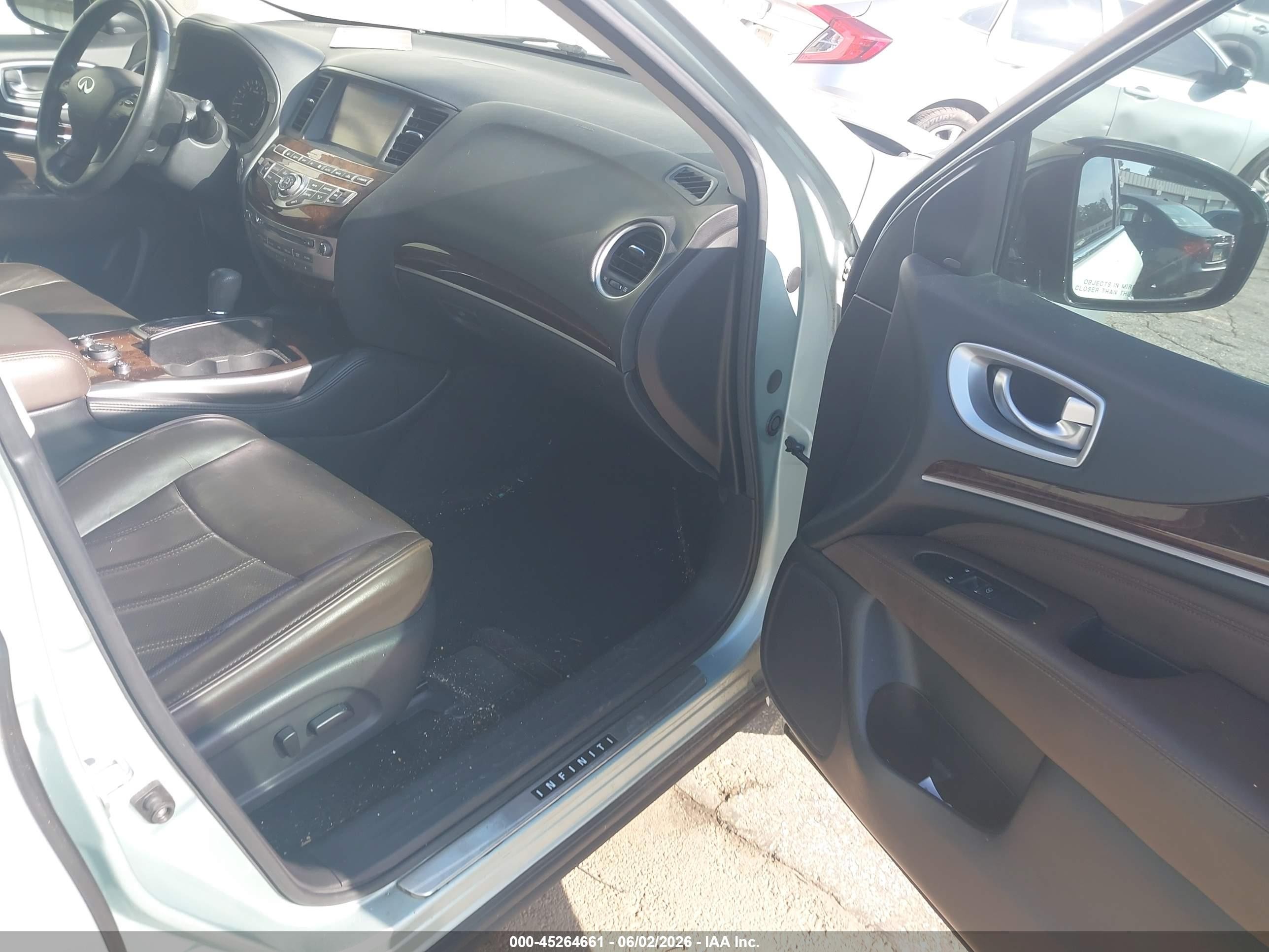 2014 Infiniti Qx60 Hybrid   Gray vin: 5N1CL0MM8EC528209
